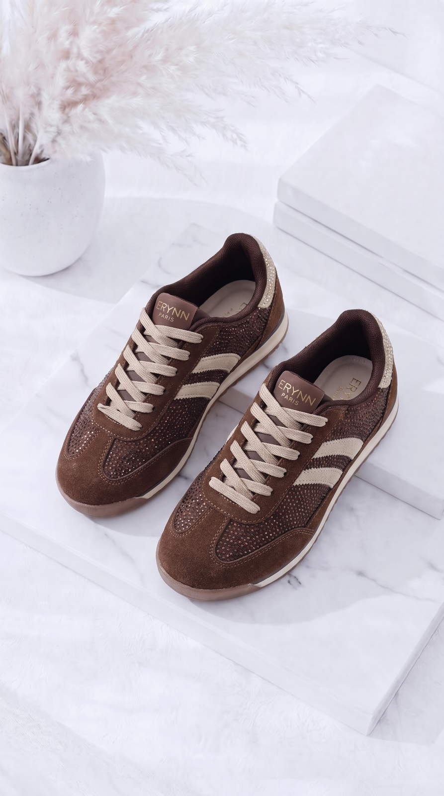 Sneaker Goldember *Schoko*