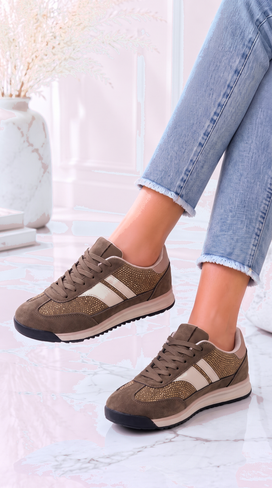 Sneaker Vel'ora *Taupe*