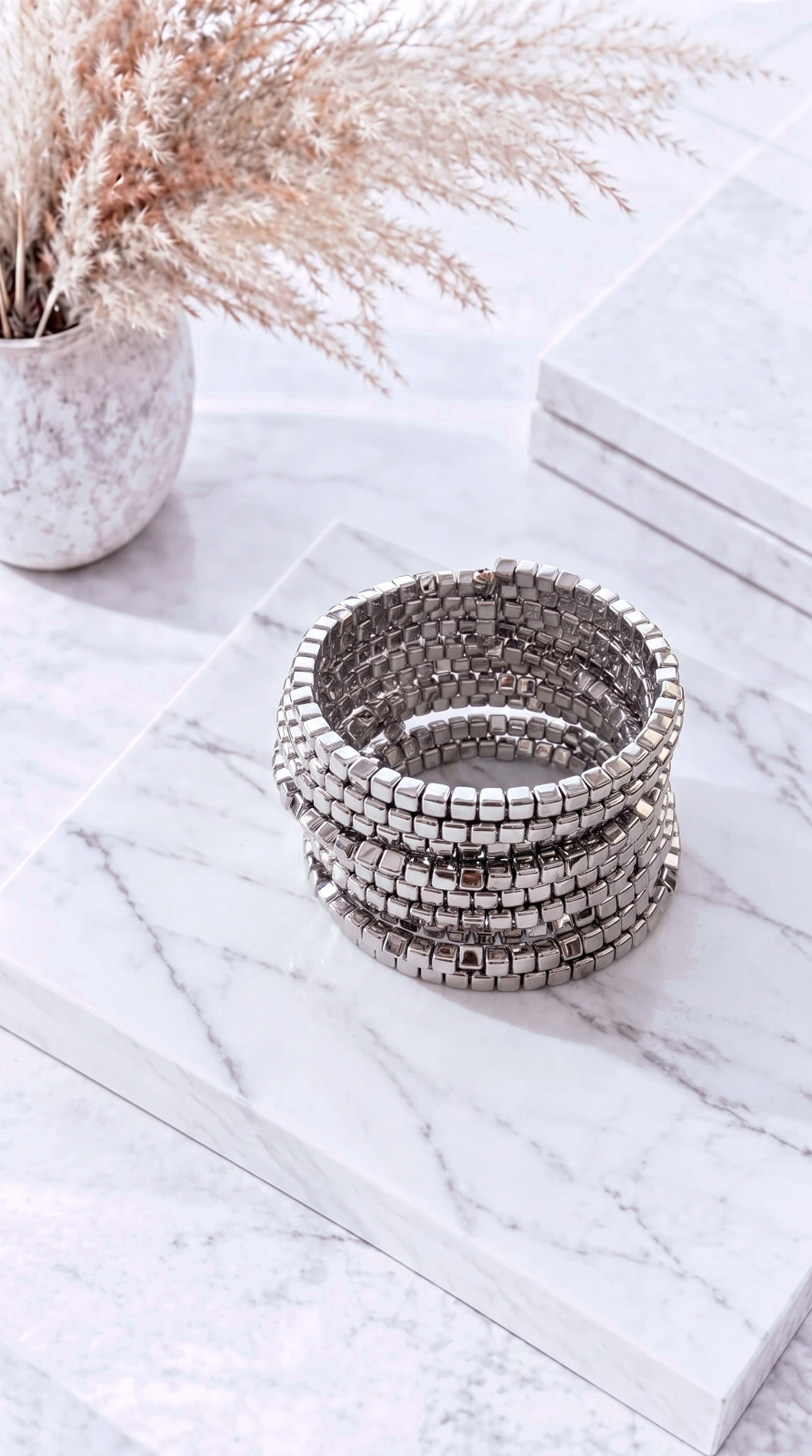 Spiralarmband Cassia Luz *Silber*