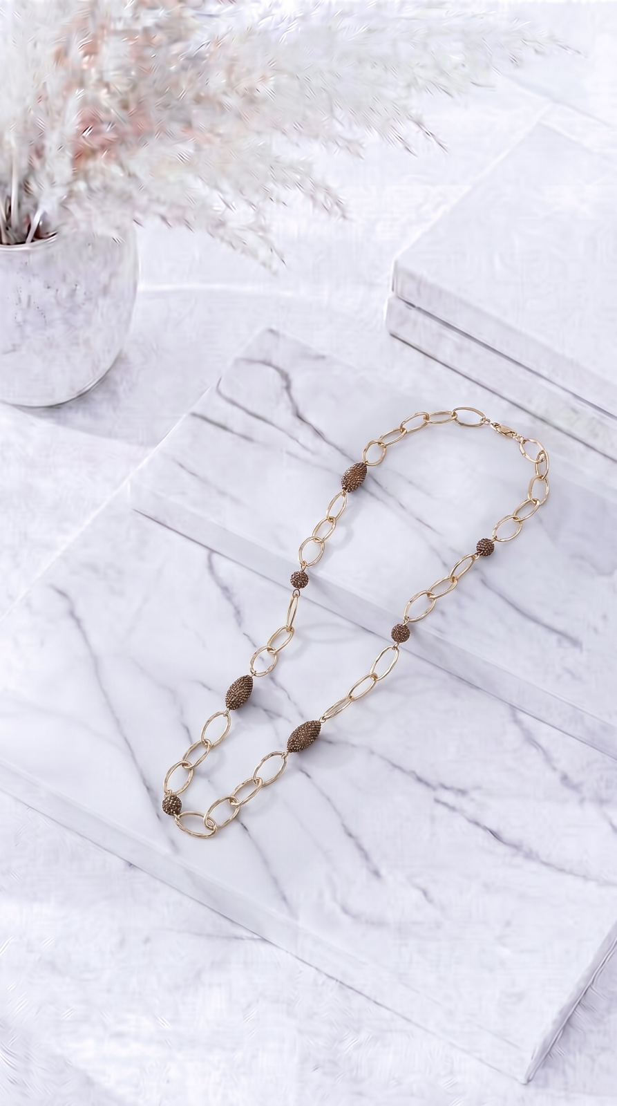 Lange Halskette Marquesa *Gold*