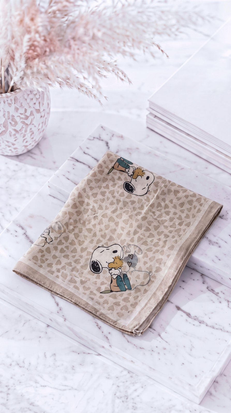 Dreiecktücher Woodland Friends *Beige*