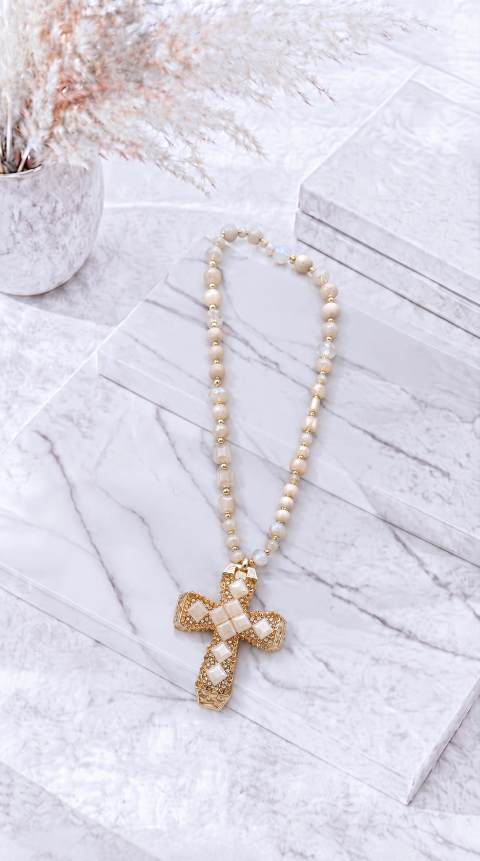 Lange Halskette Gloria Pendant