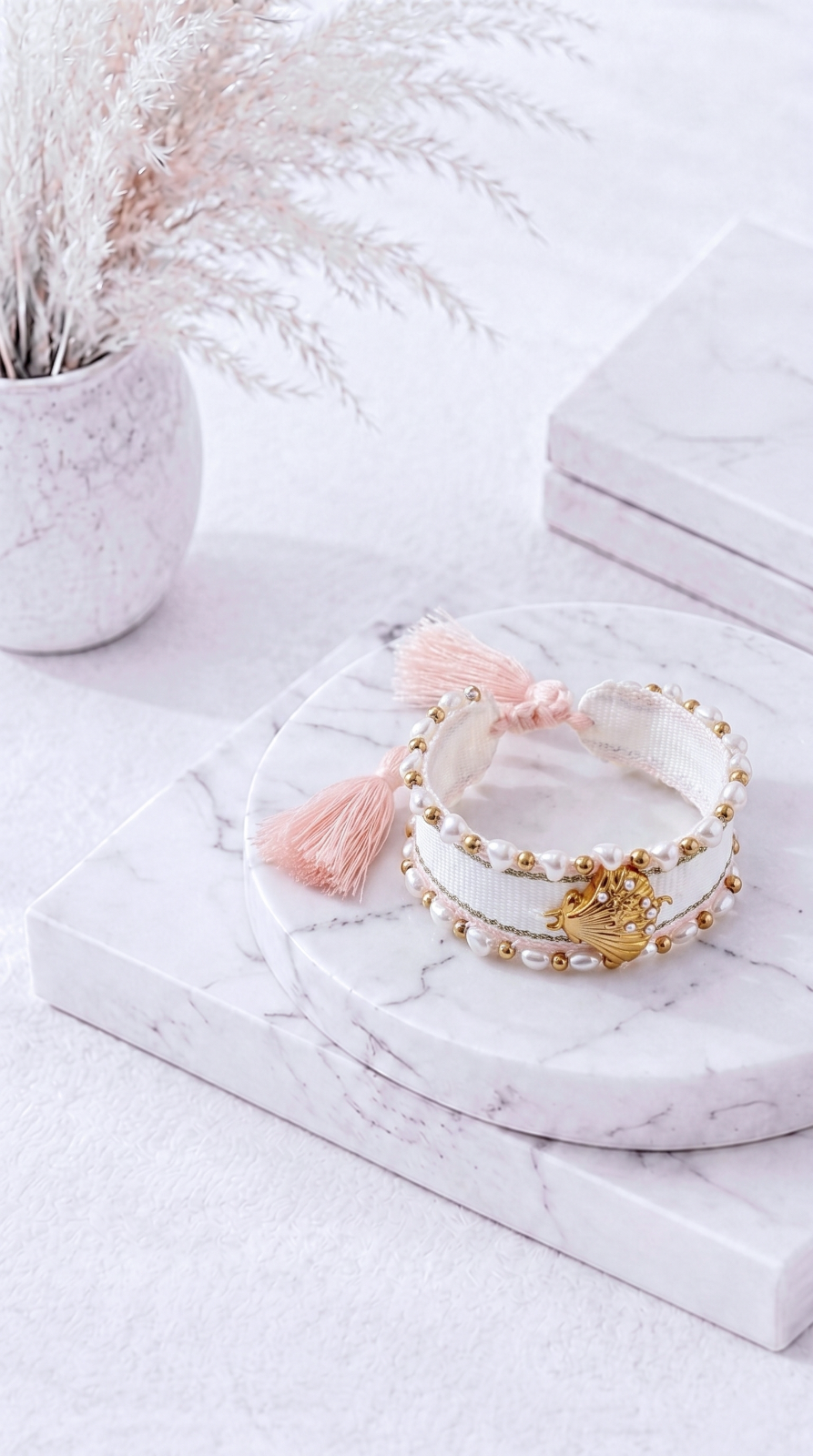 Armband Seaside Blush *Weiß*
