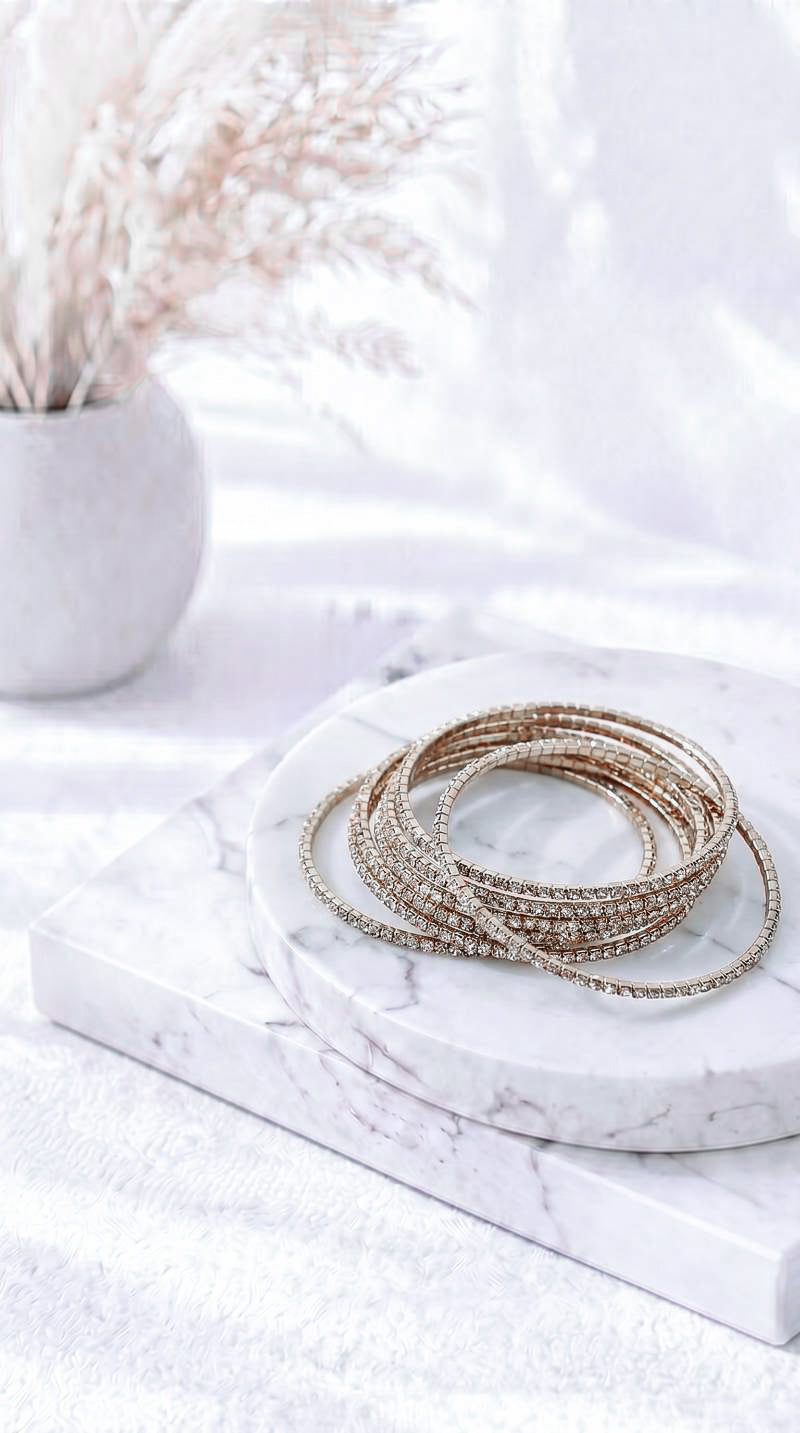 Armband Set Crystal Shine *Gold*