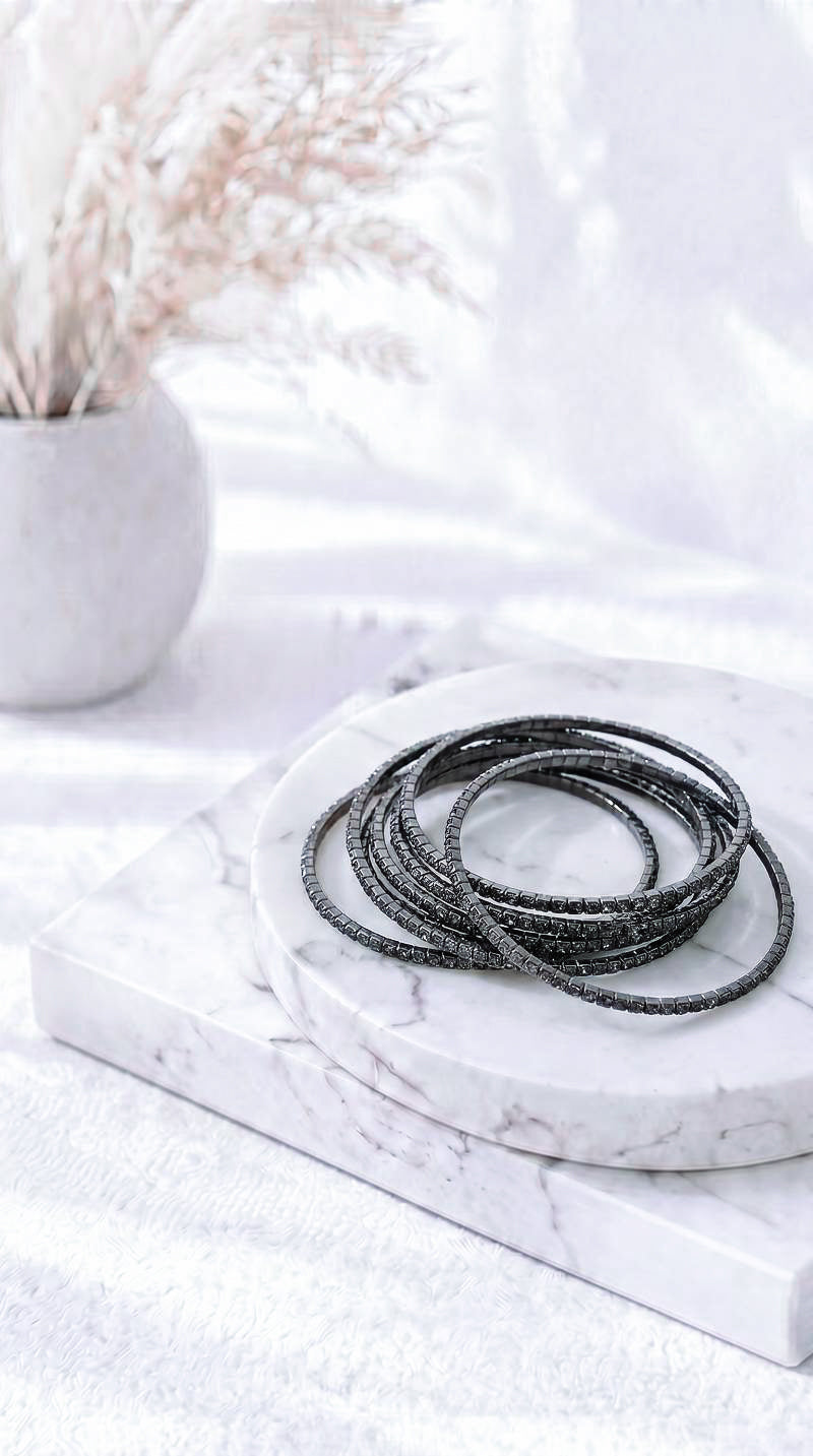 Armband Set Crystal Shine *Schwarz*