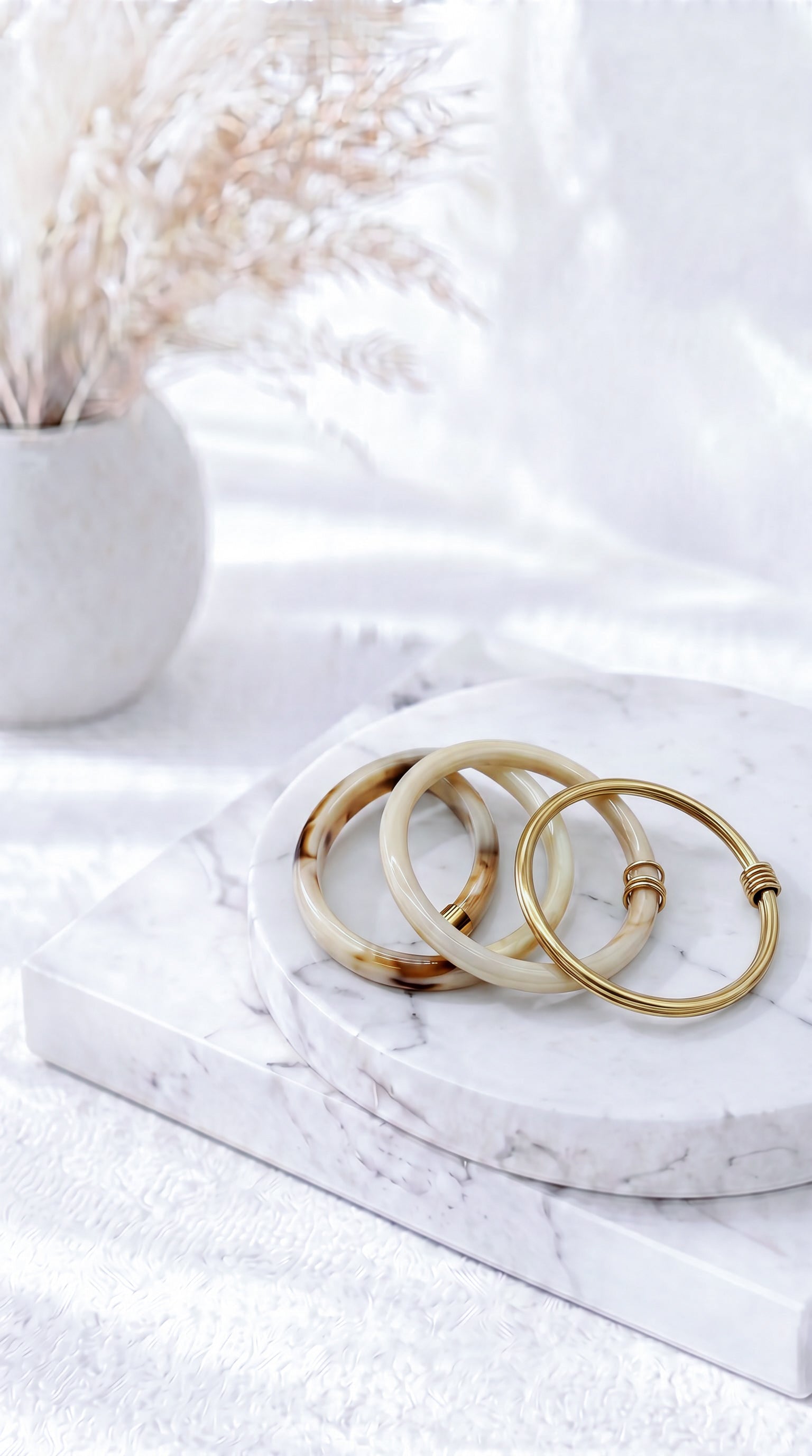 Armreif Set Soft Harmony Glam *Beige*