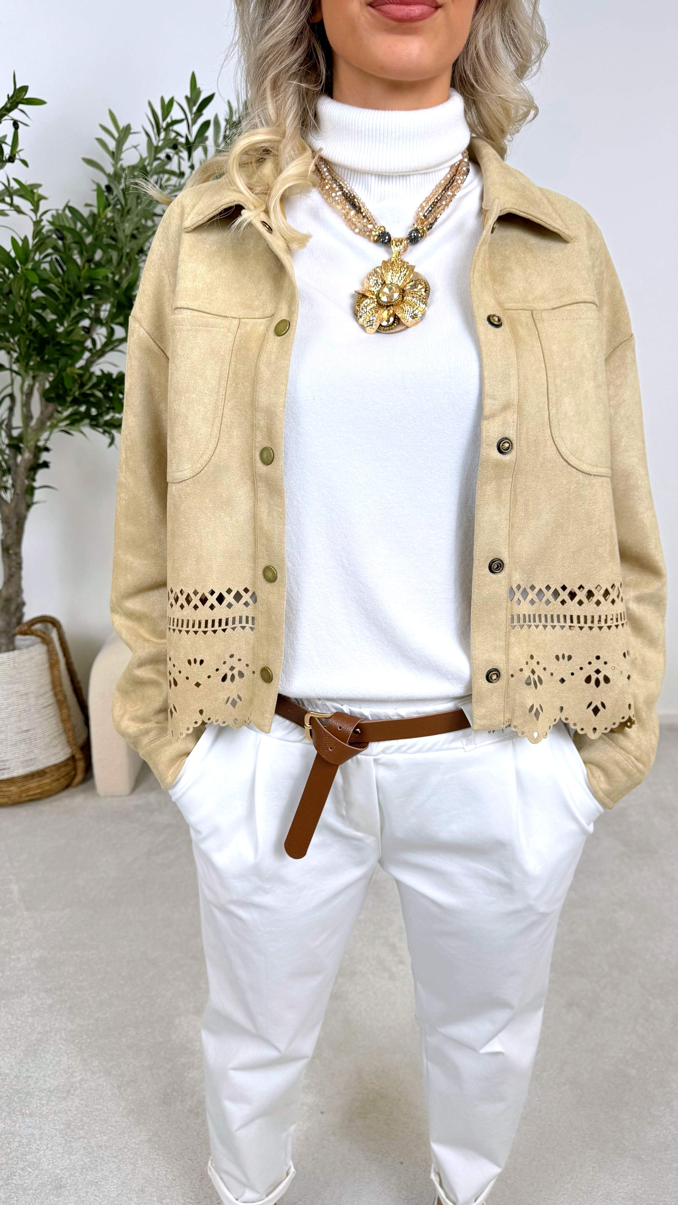 Jacke Sand Whisper *Beige* - Power of Princess