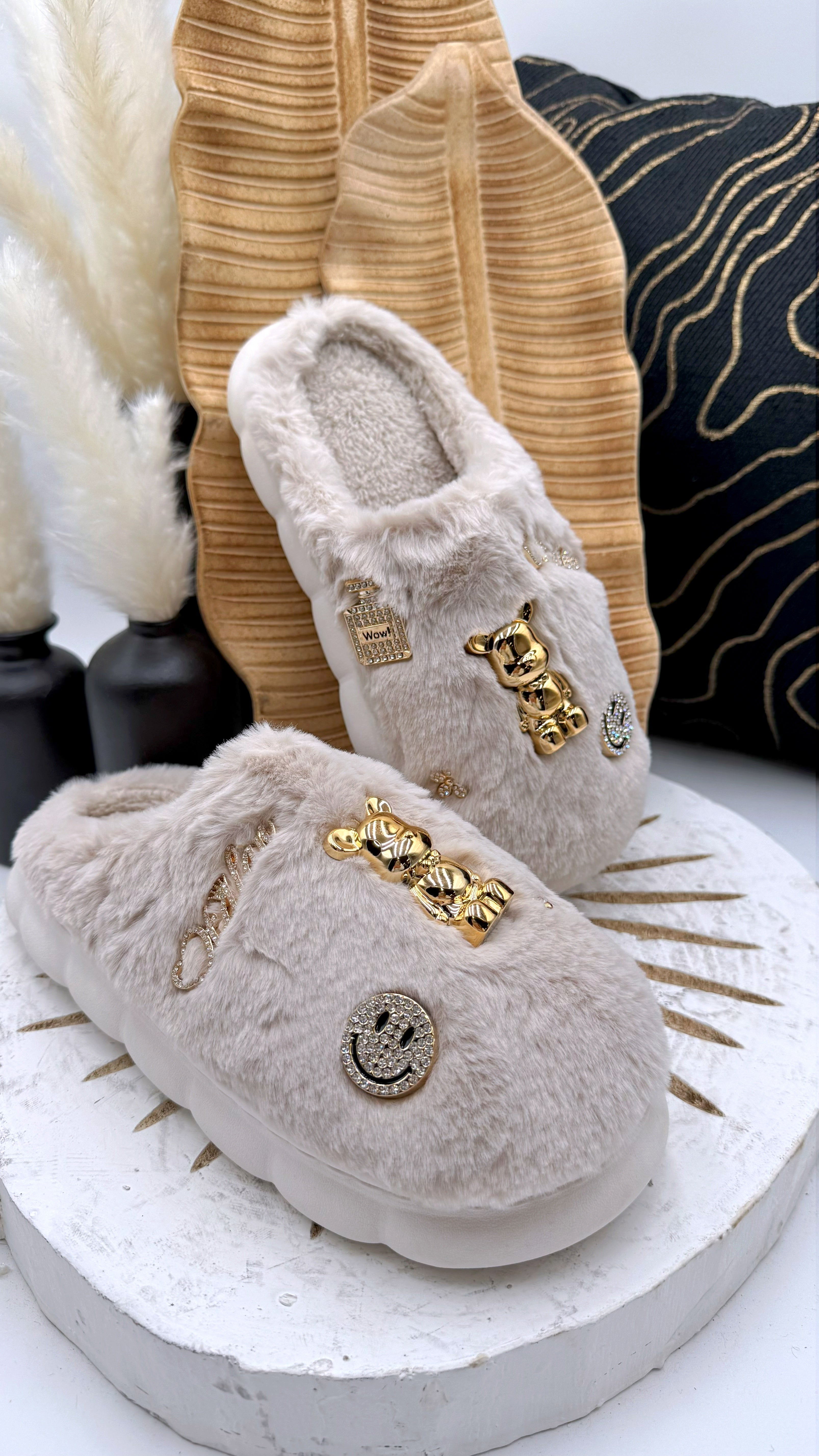 Hausschuhe Golden Bear *Beige*