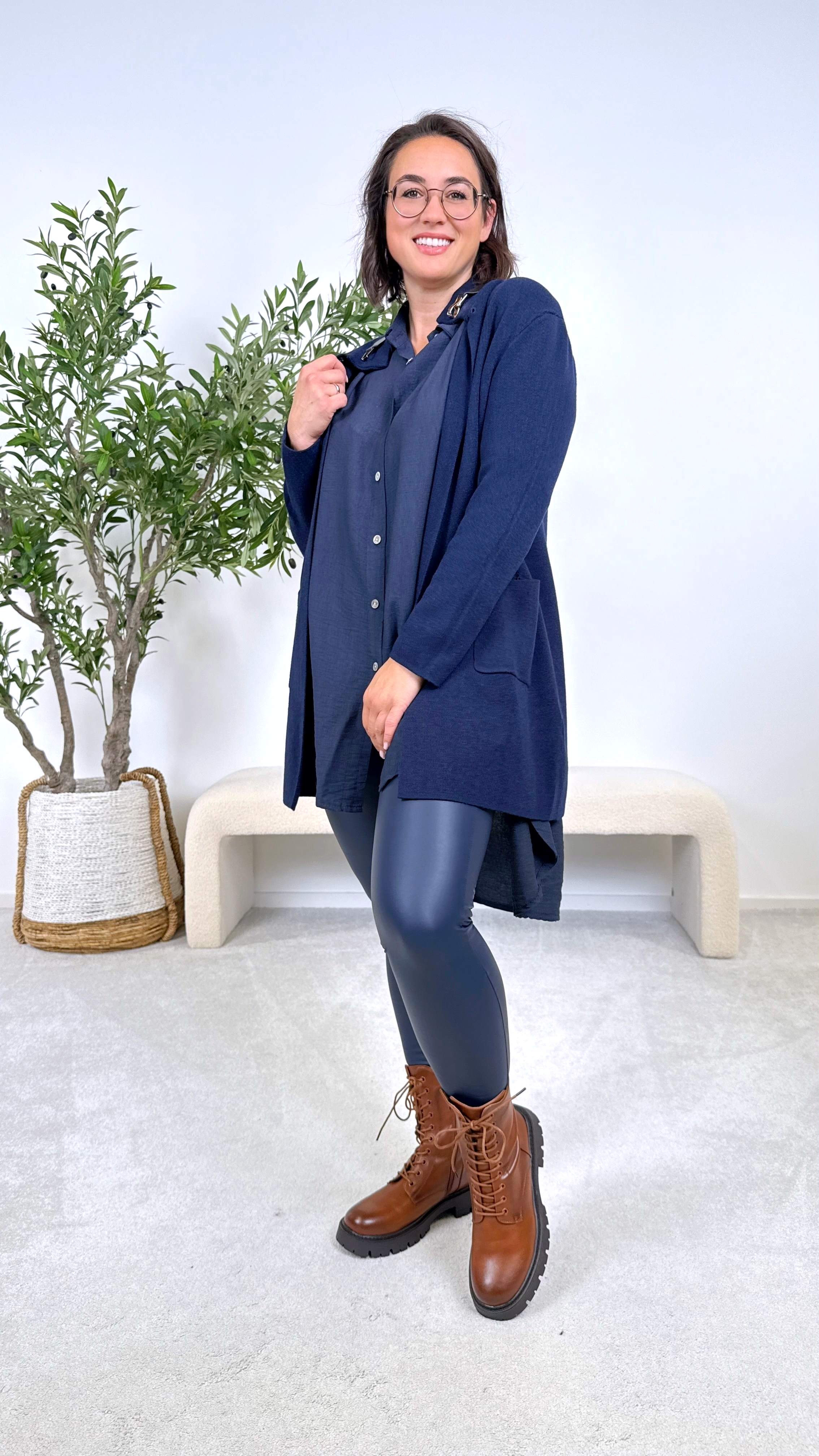 Strickjacke Royal Drape (7 Farben)