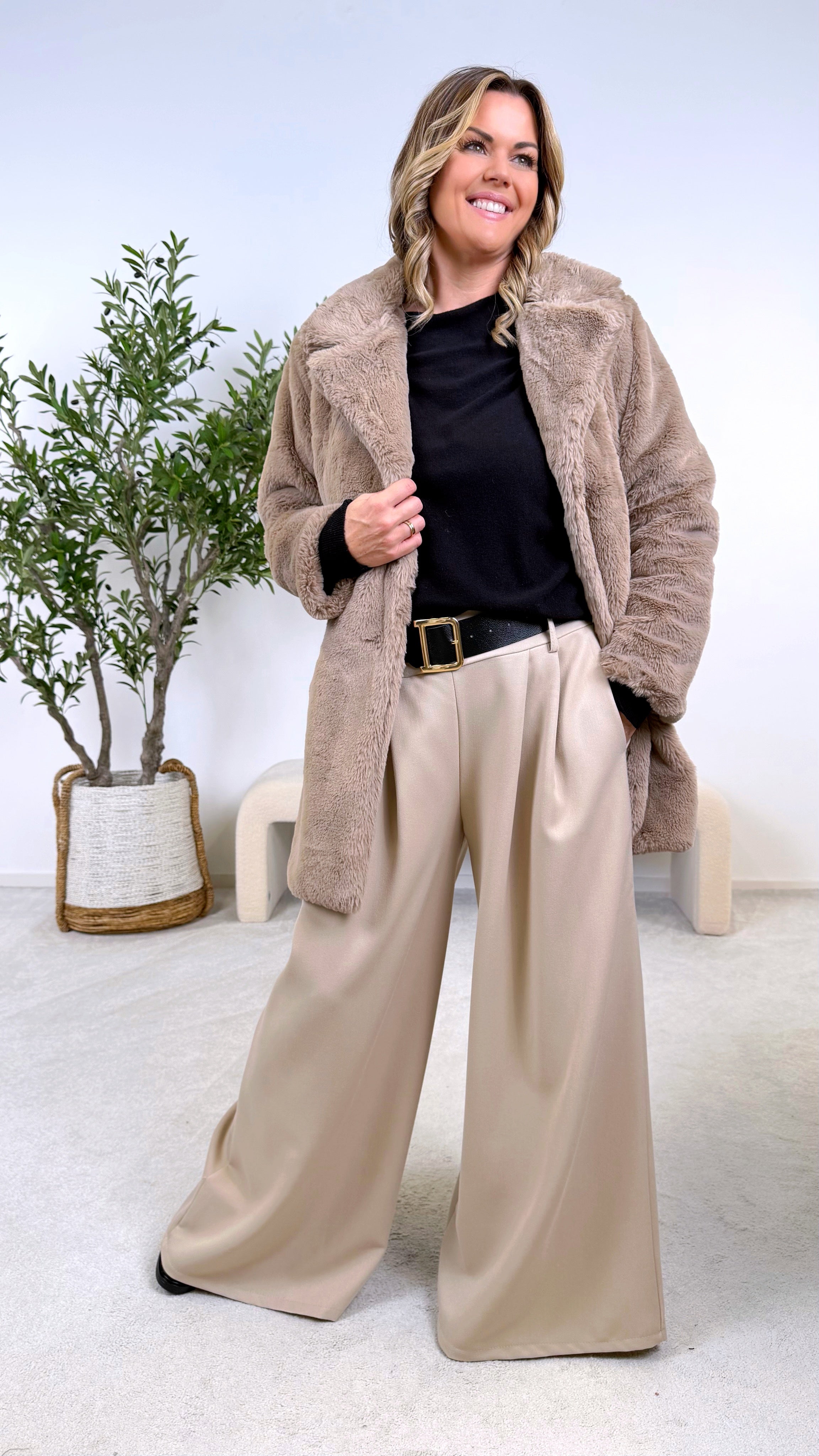 Weite Hose Nova Belle *Beige*