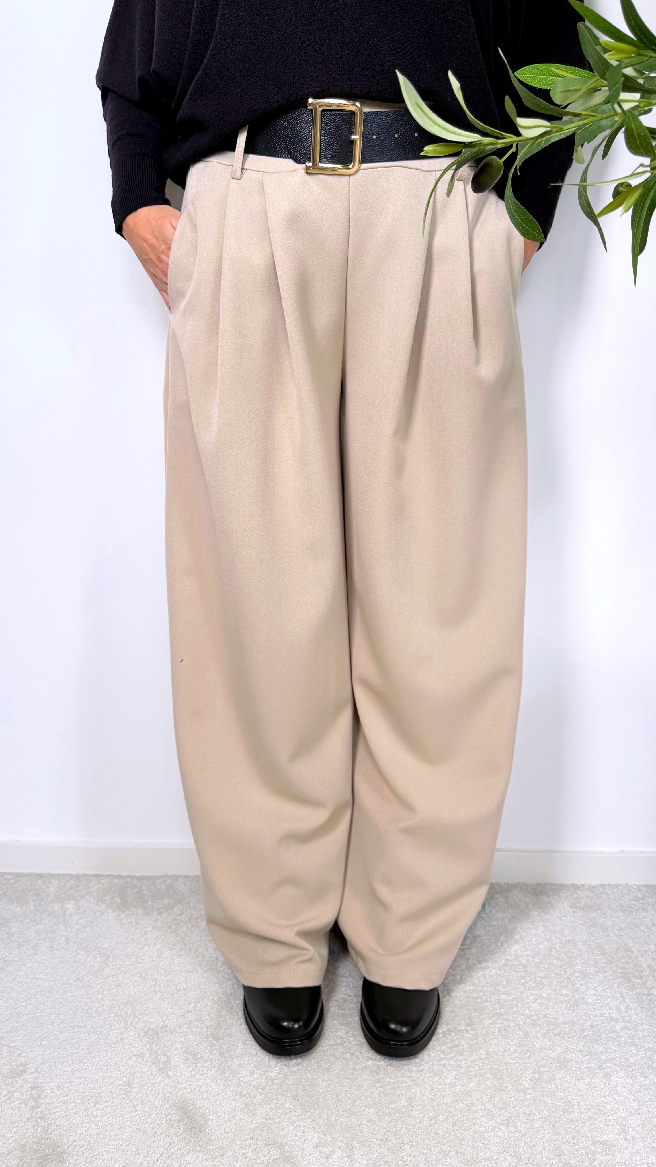 Weite Hose Nova Belle *Beige*