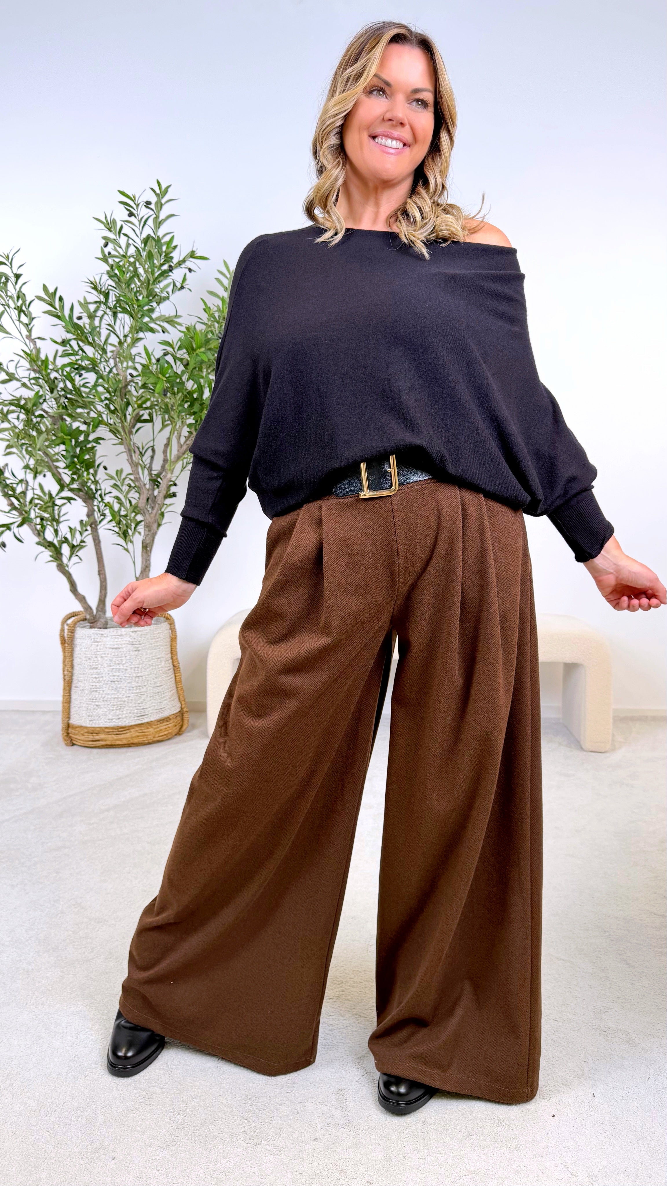 Hose Lounora *Schoko*