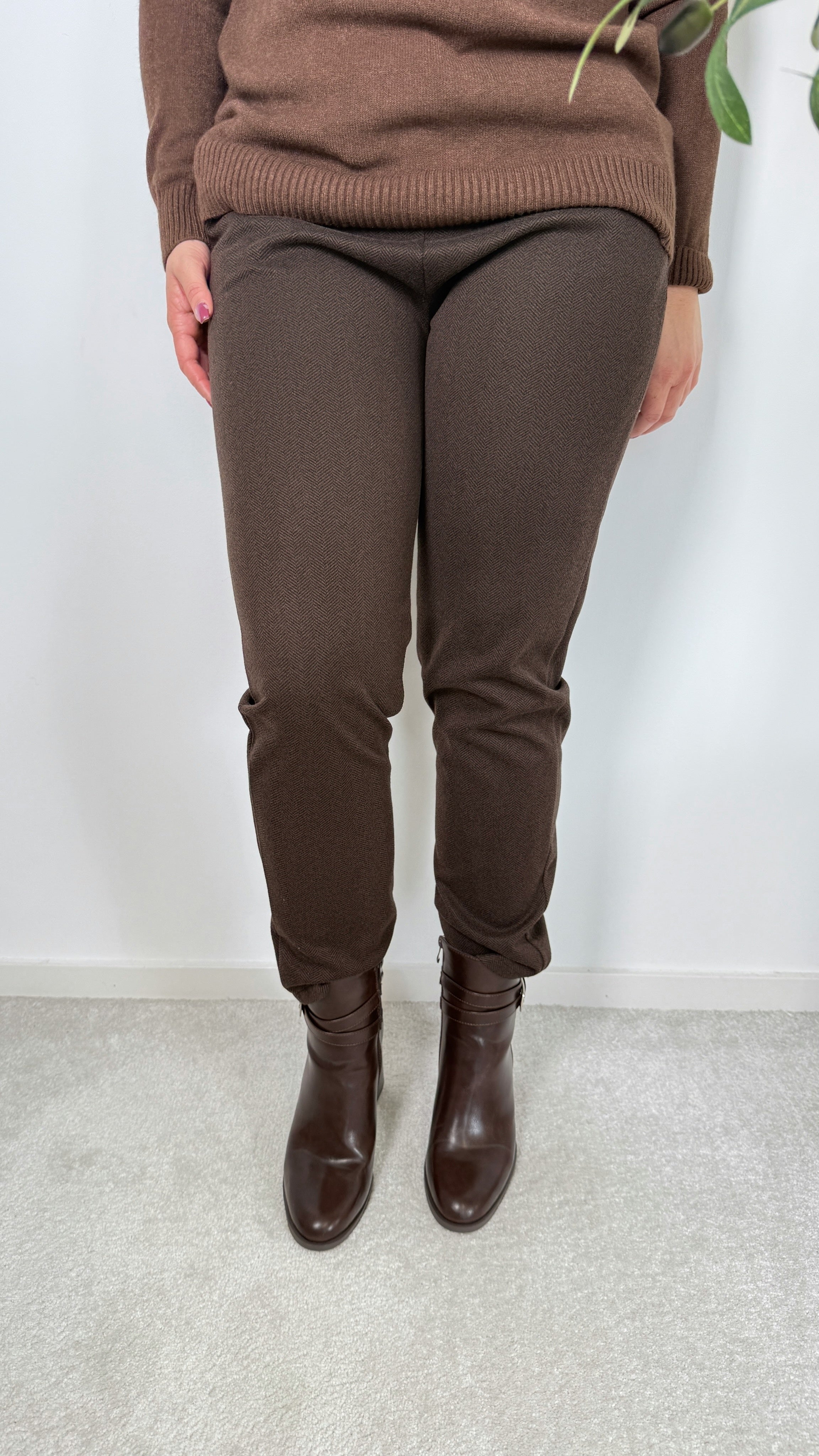 Hose Mara Tweed *Schoko*