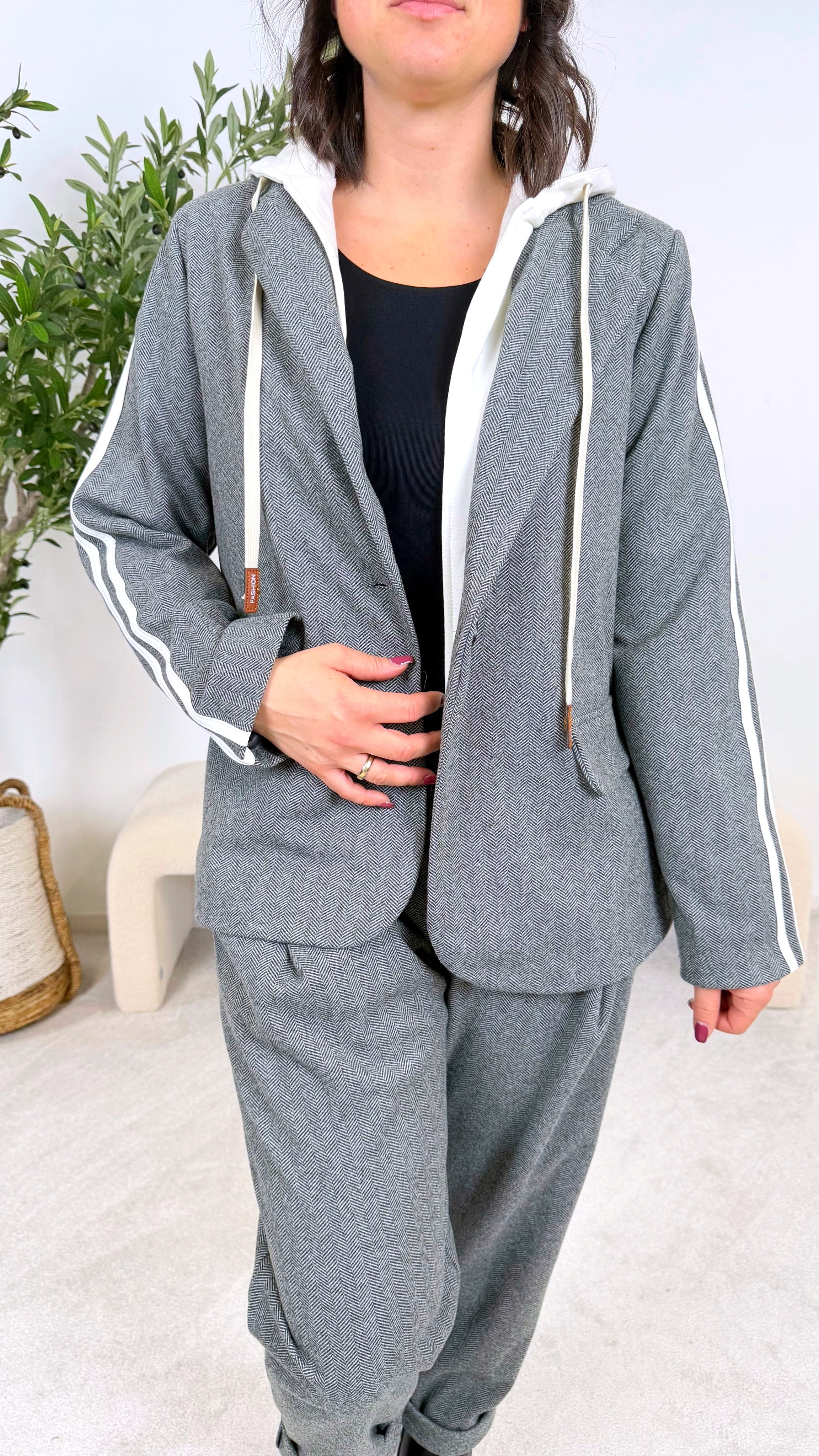 Blazer Glam Boss *Grau*