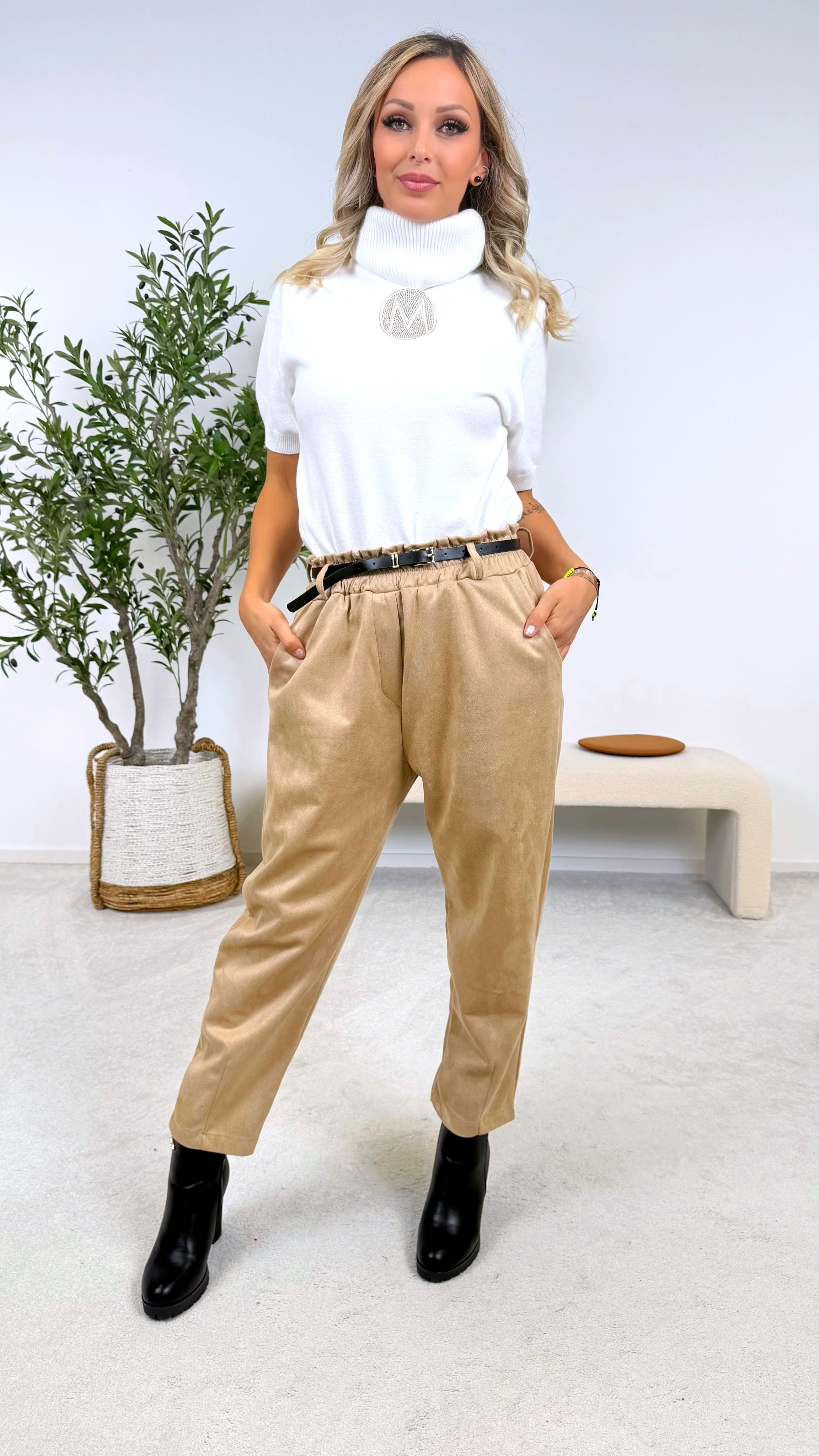 Hose Lara Ease *Beige*