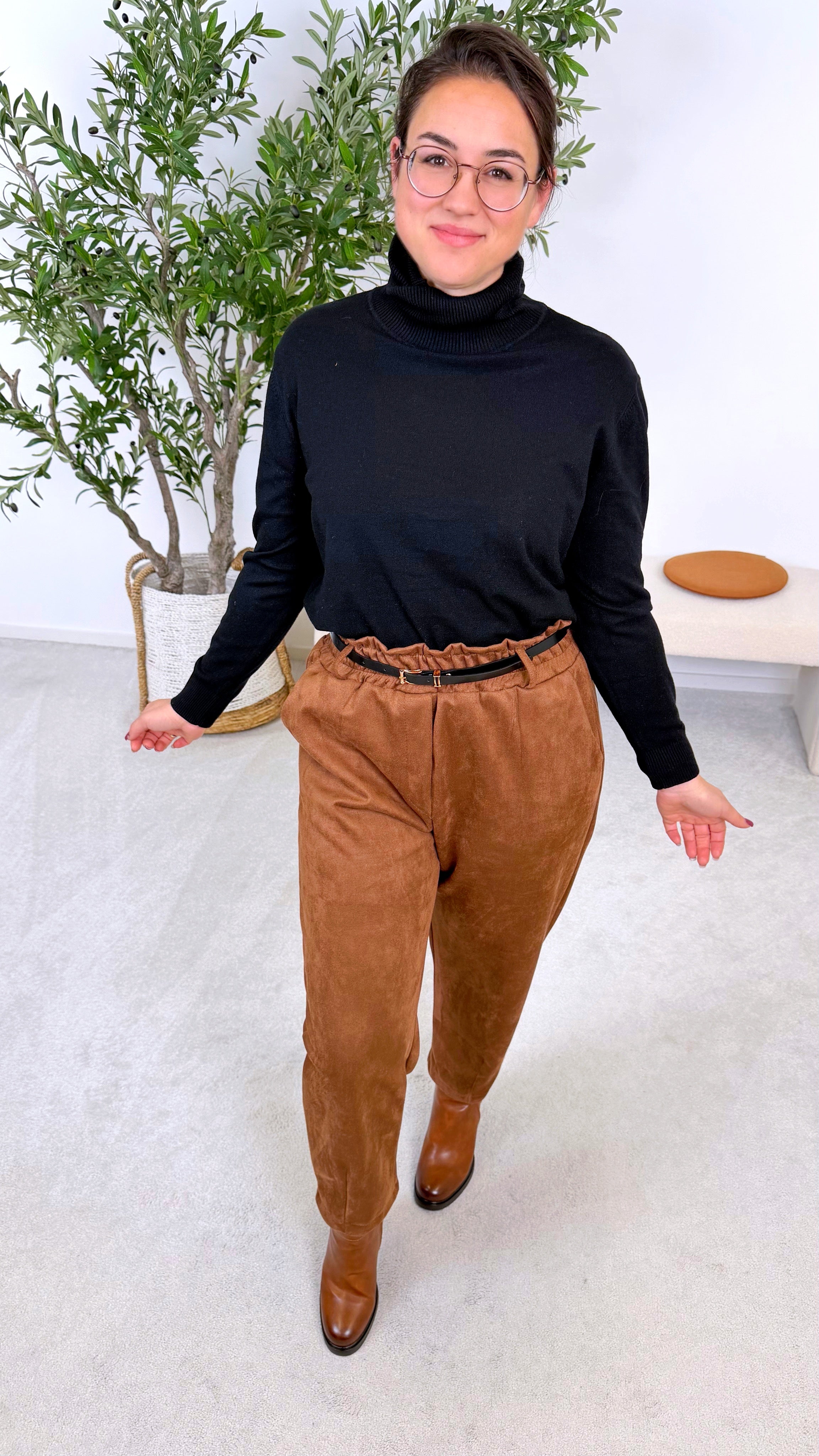 Hose Lara Ease *Camel*