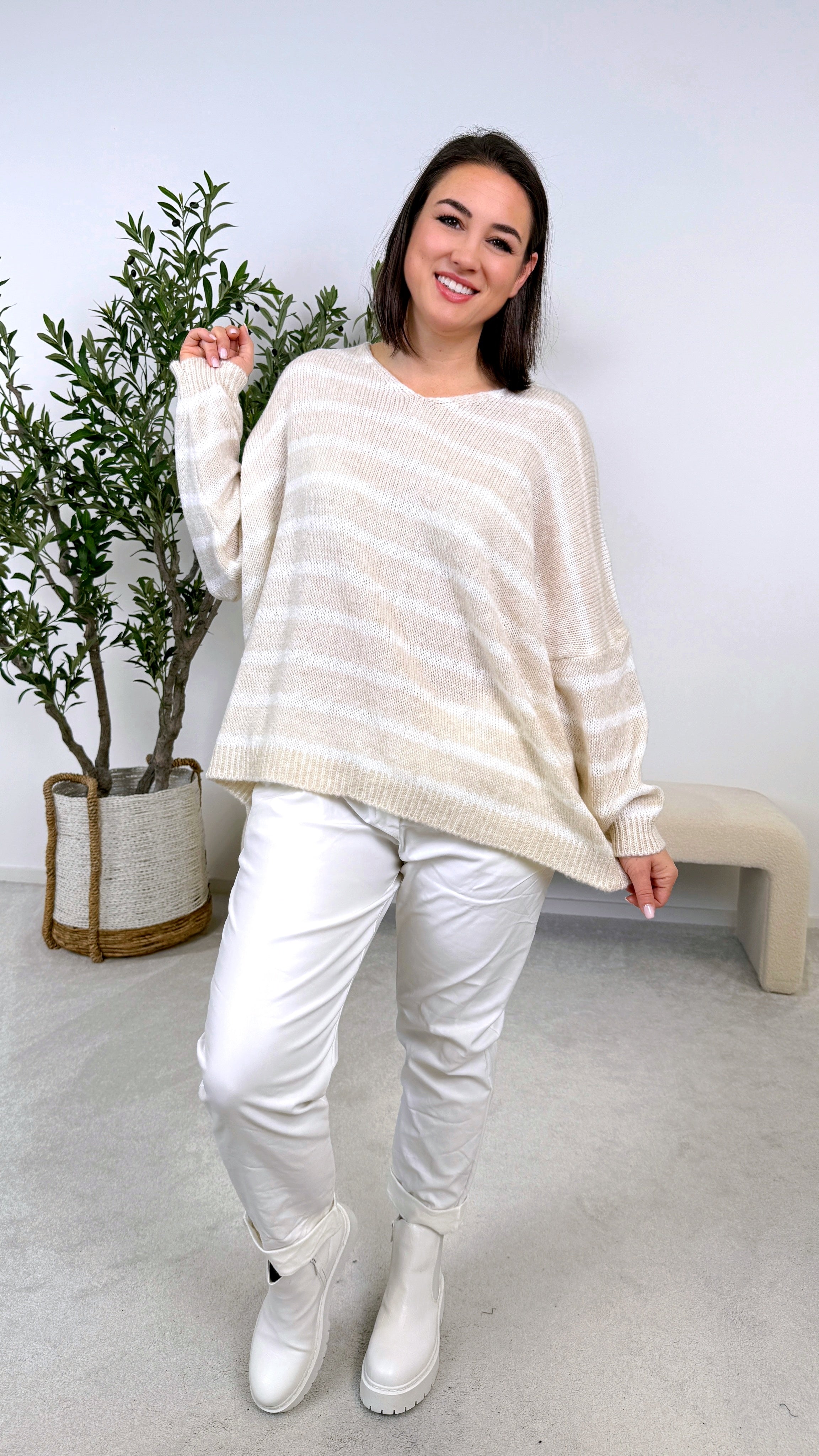 Strickpullover Eleni Flow *Creme*