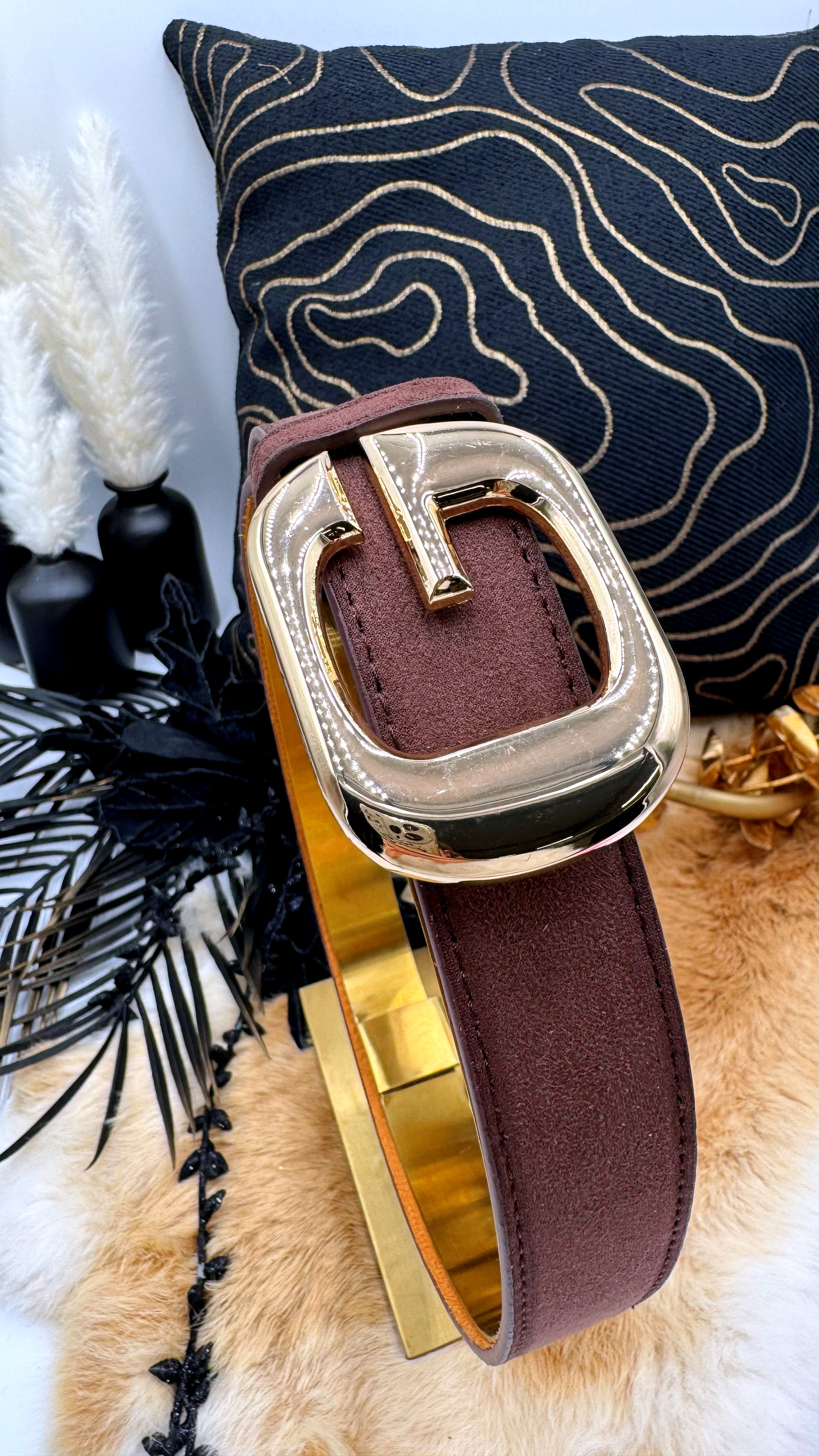 Gürtel Essential Chic *Schoko*