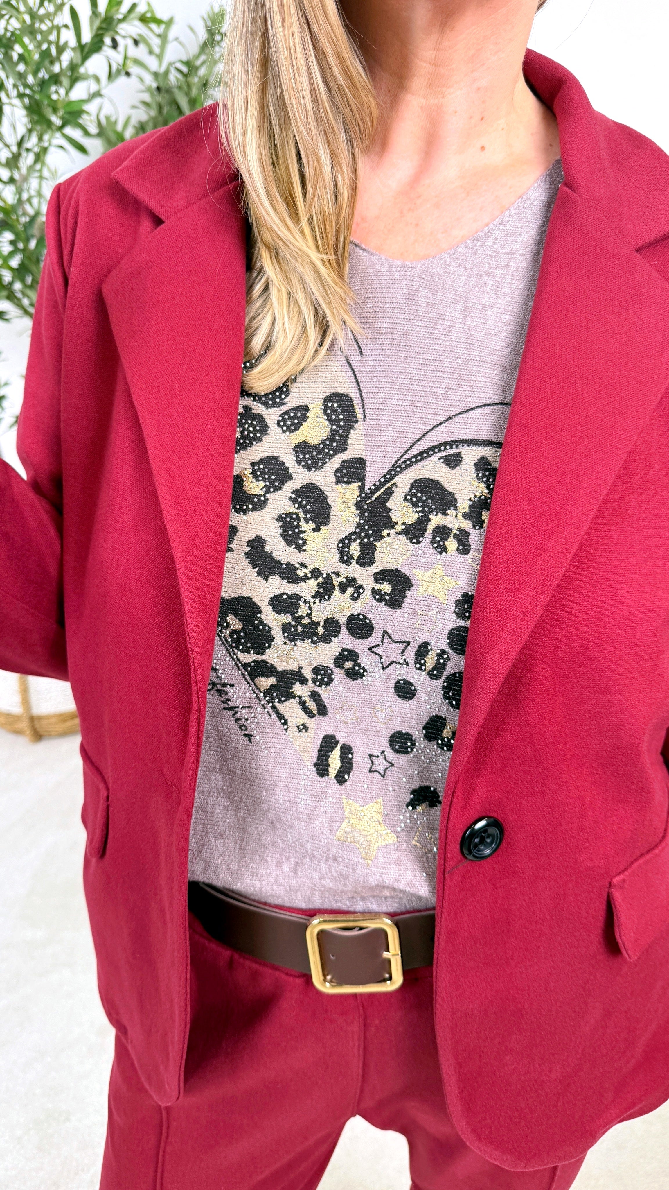 Blazer Romy Blush (7 Farben)