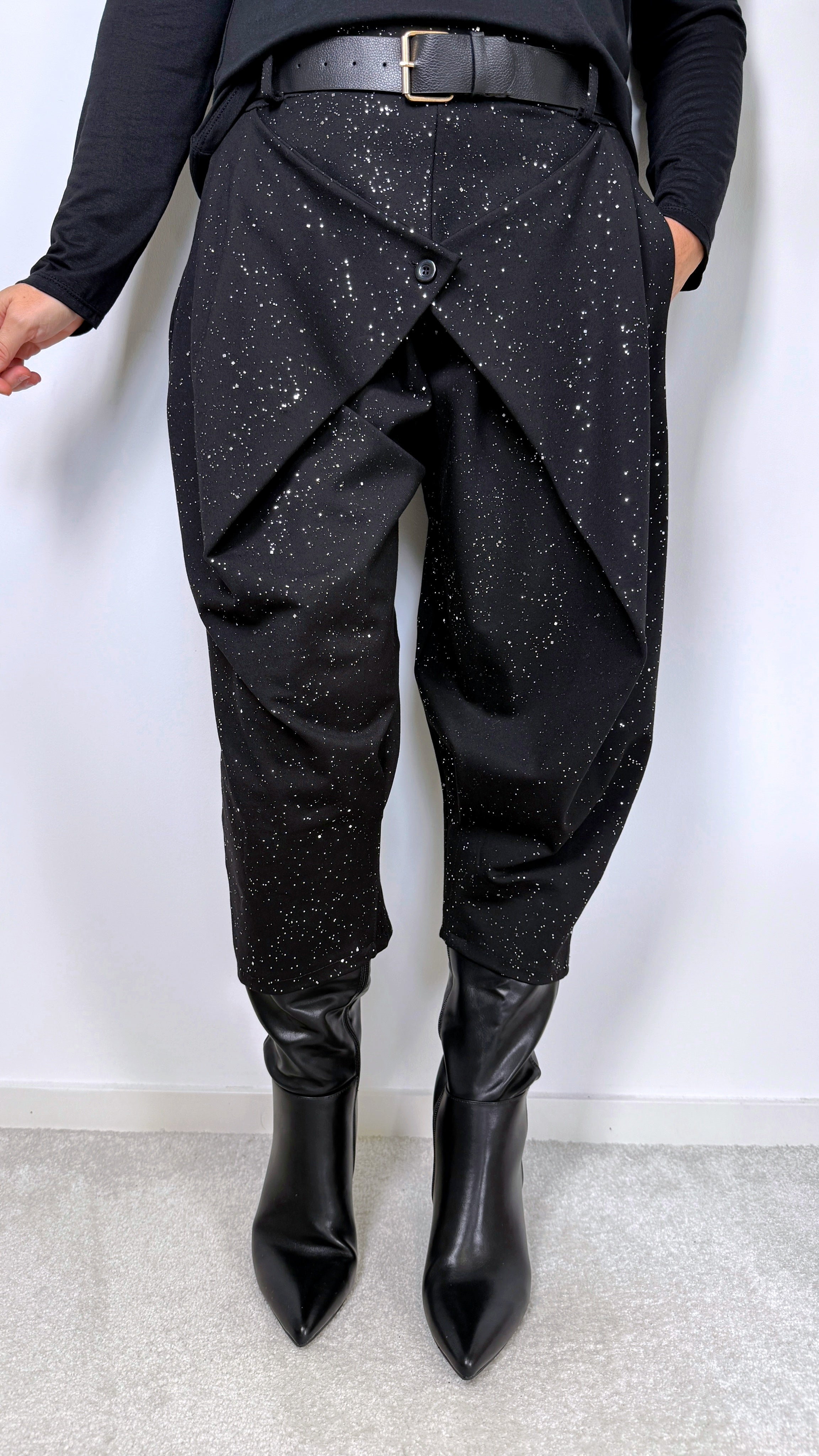 Baggy Hose Power Glow *Schwarz*