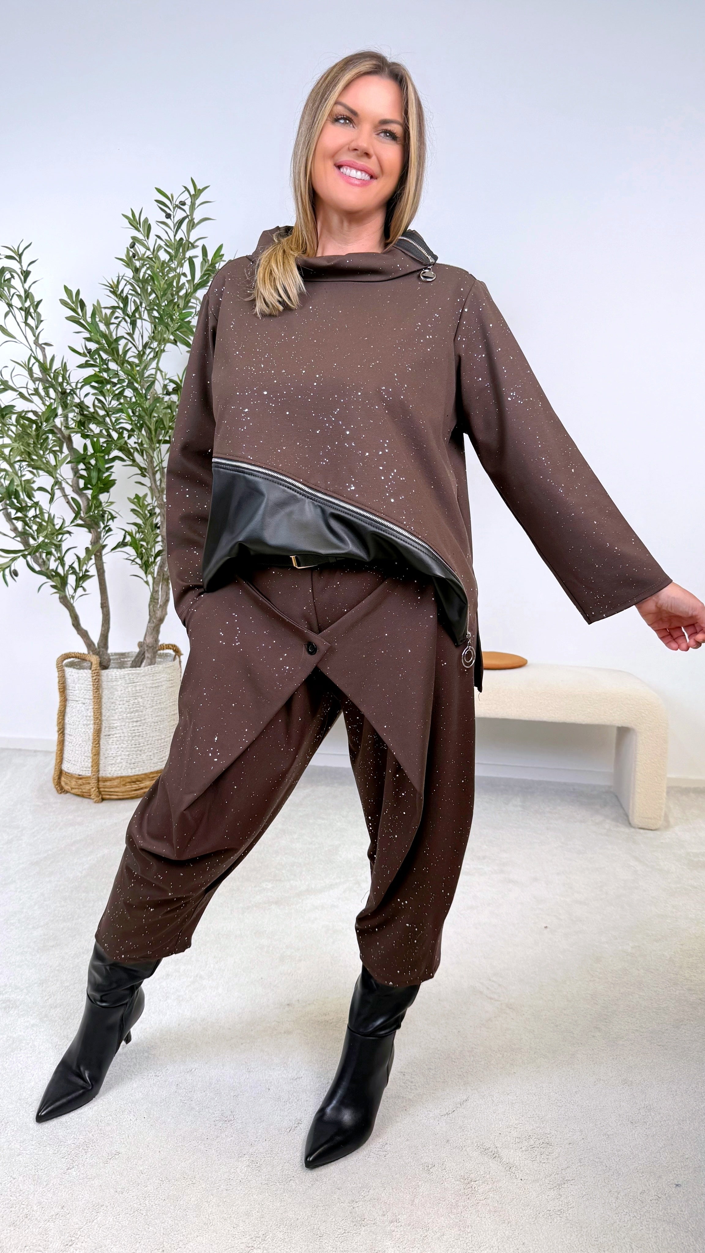 Baggy Hose Power Glow *Schoko*