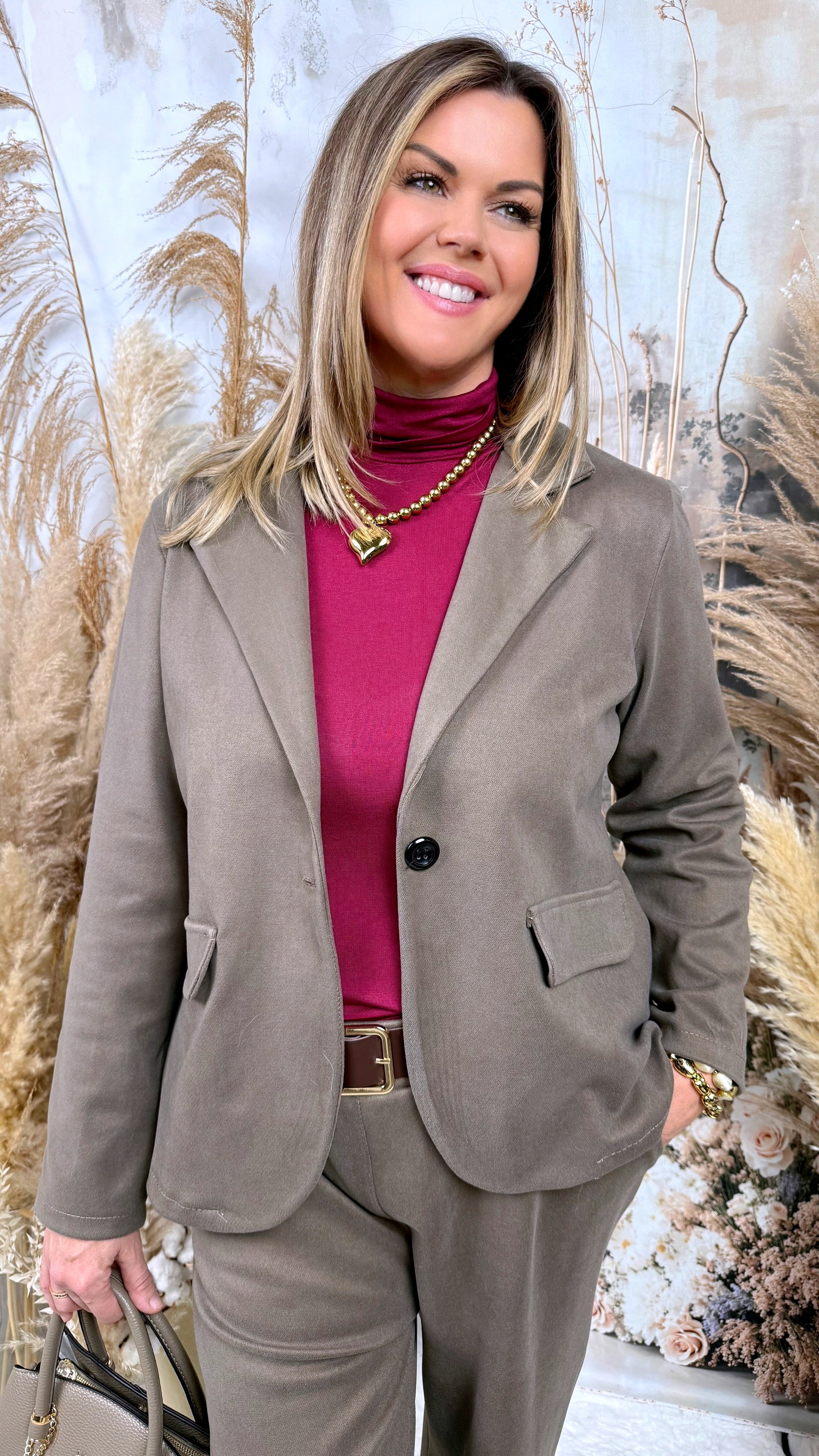 Blazer Romy Blush (7 Farben)