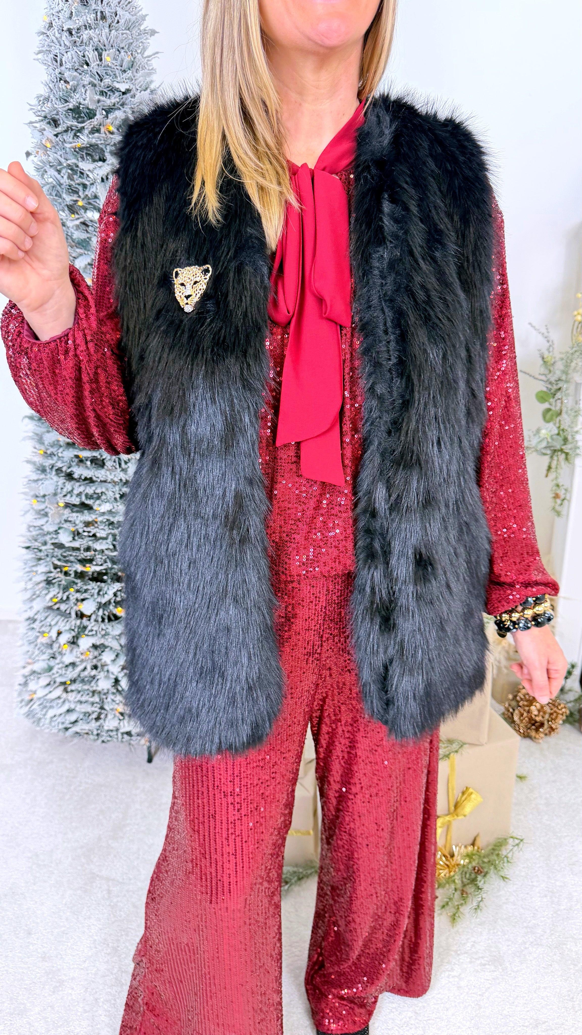 Weste La Femme *Schwarz*