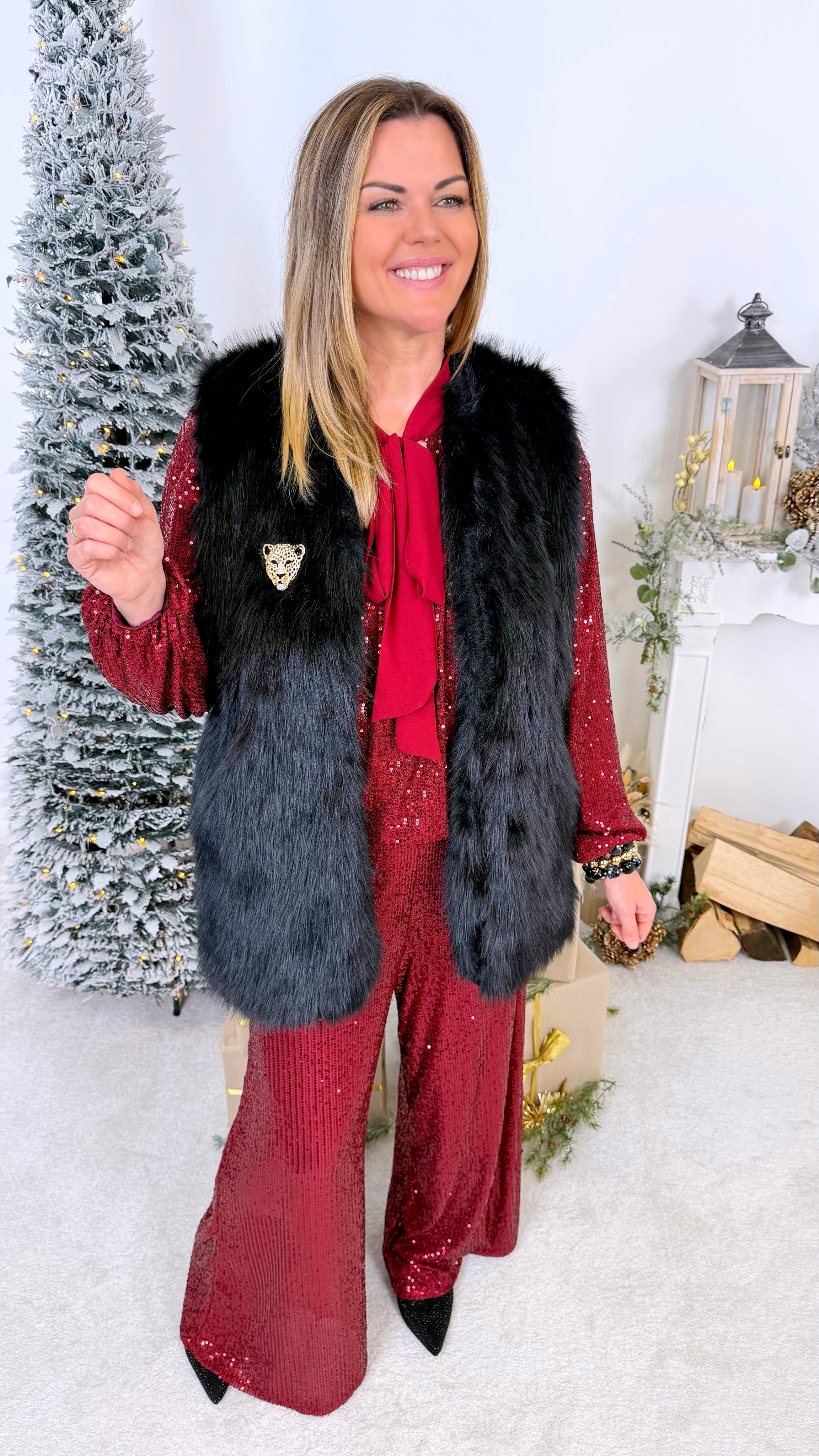 Weste La Femme *Schwarz*