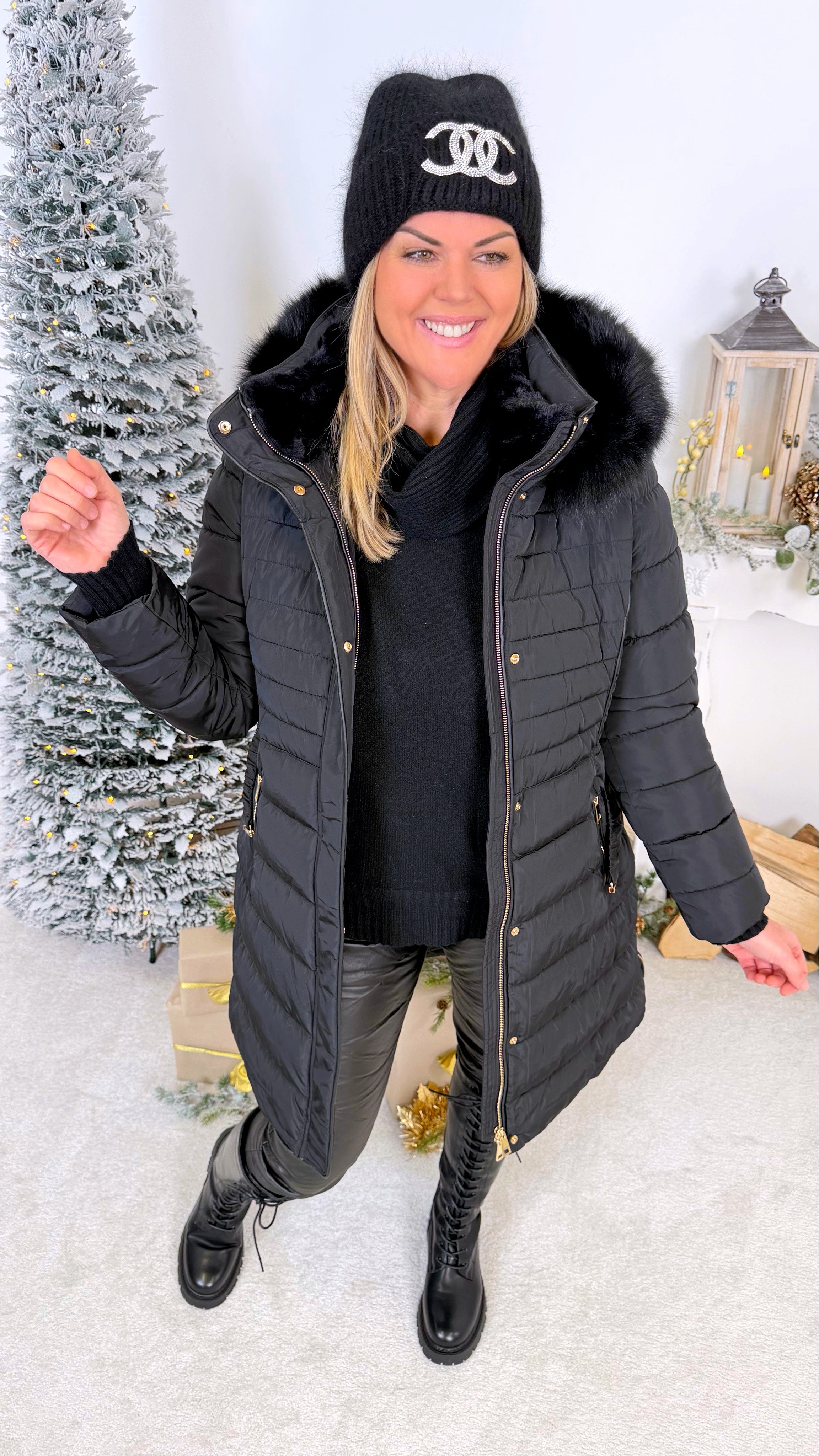 Steppmantel Black Season