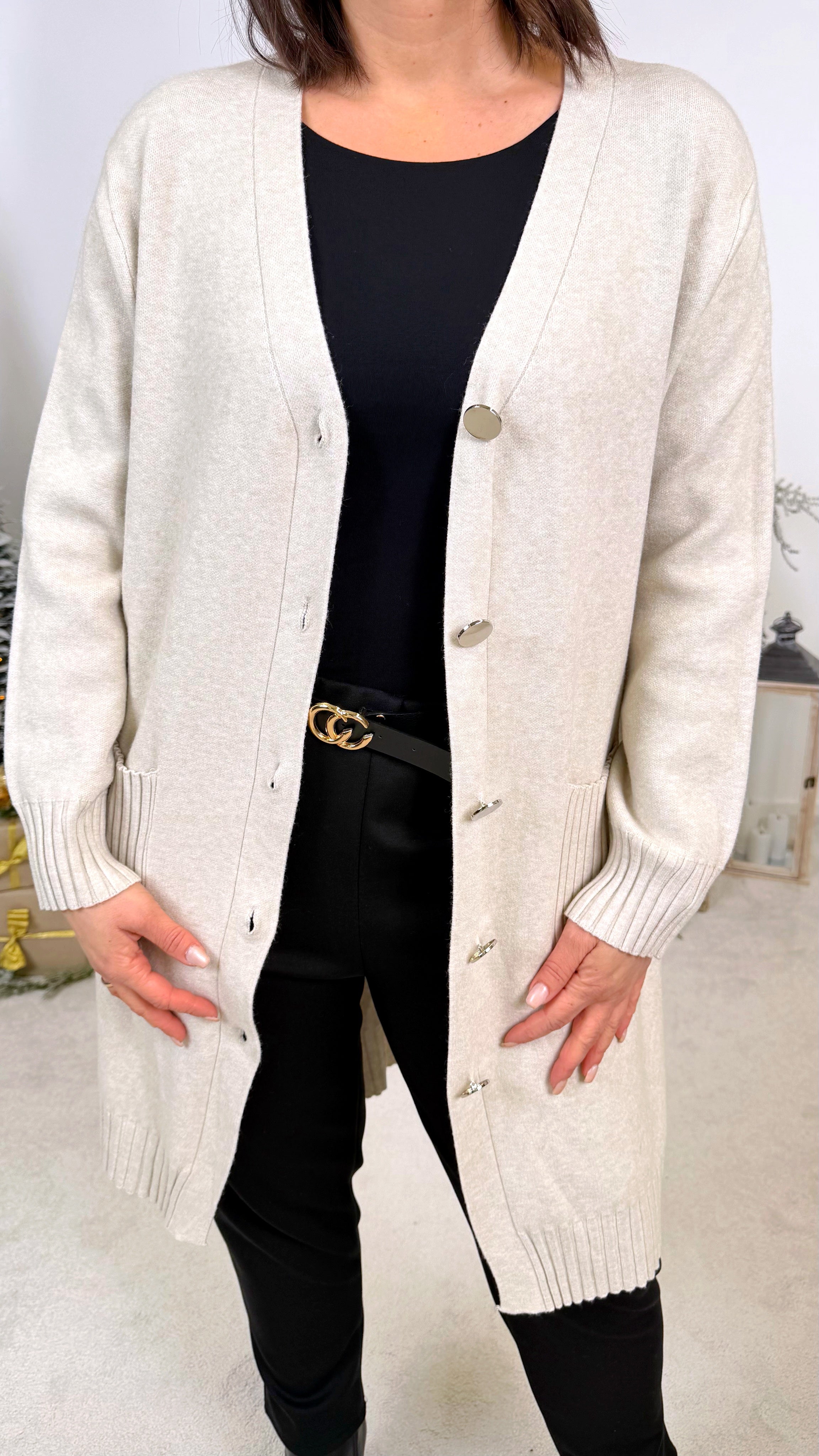 Strickjacke Calm & Cozy *Beige*