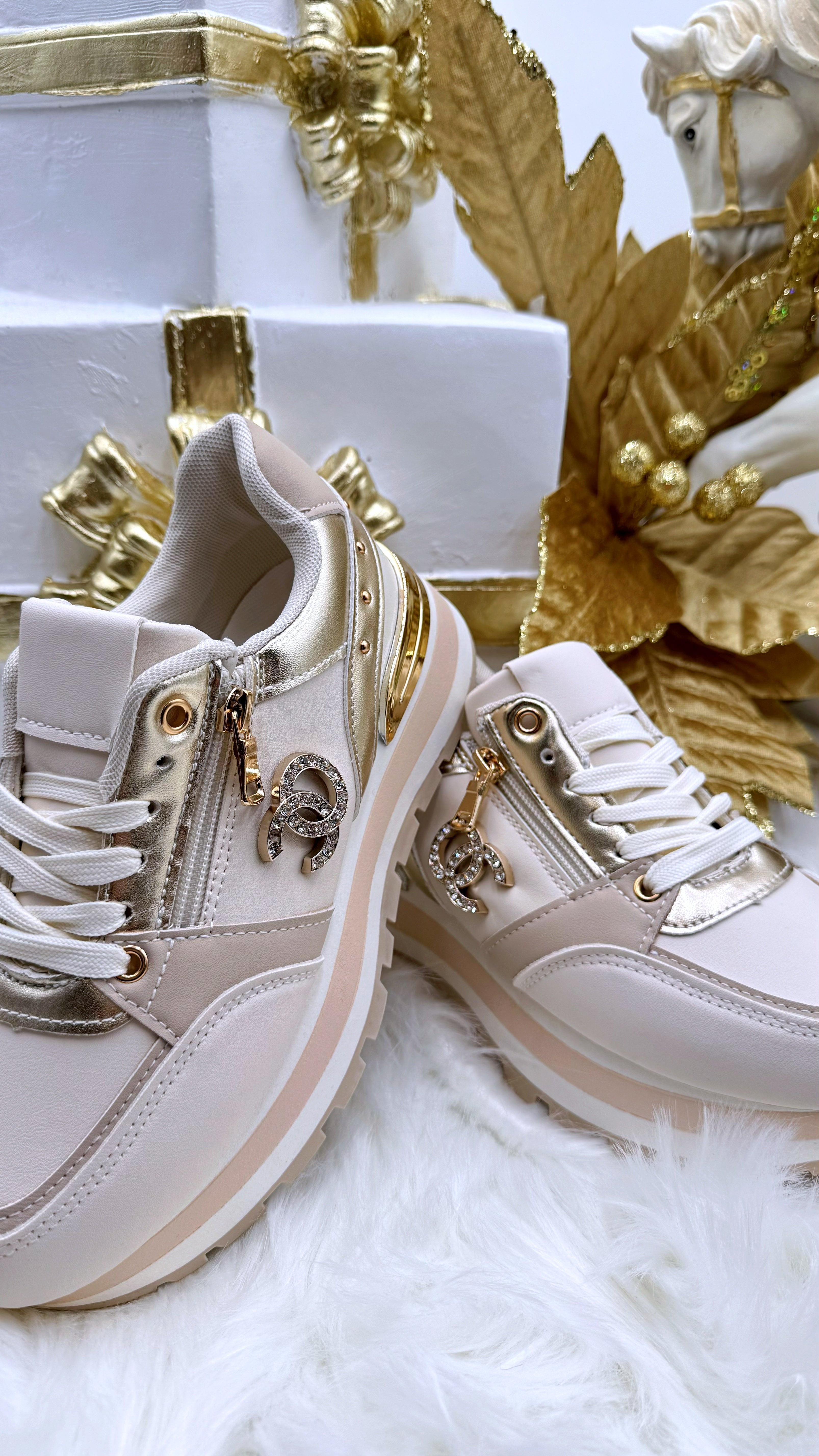 Sneaker Luxury Runner *Beige*