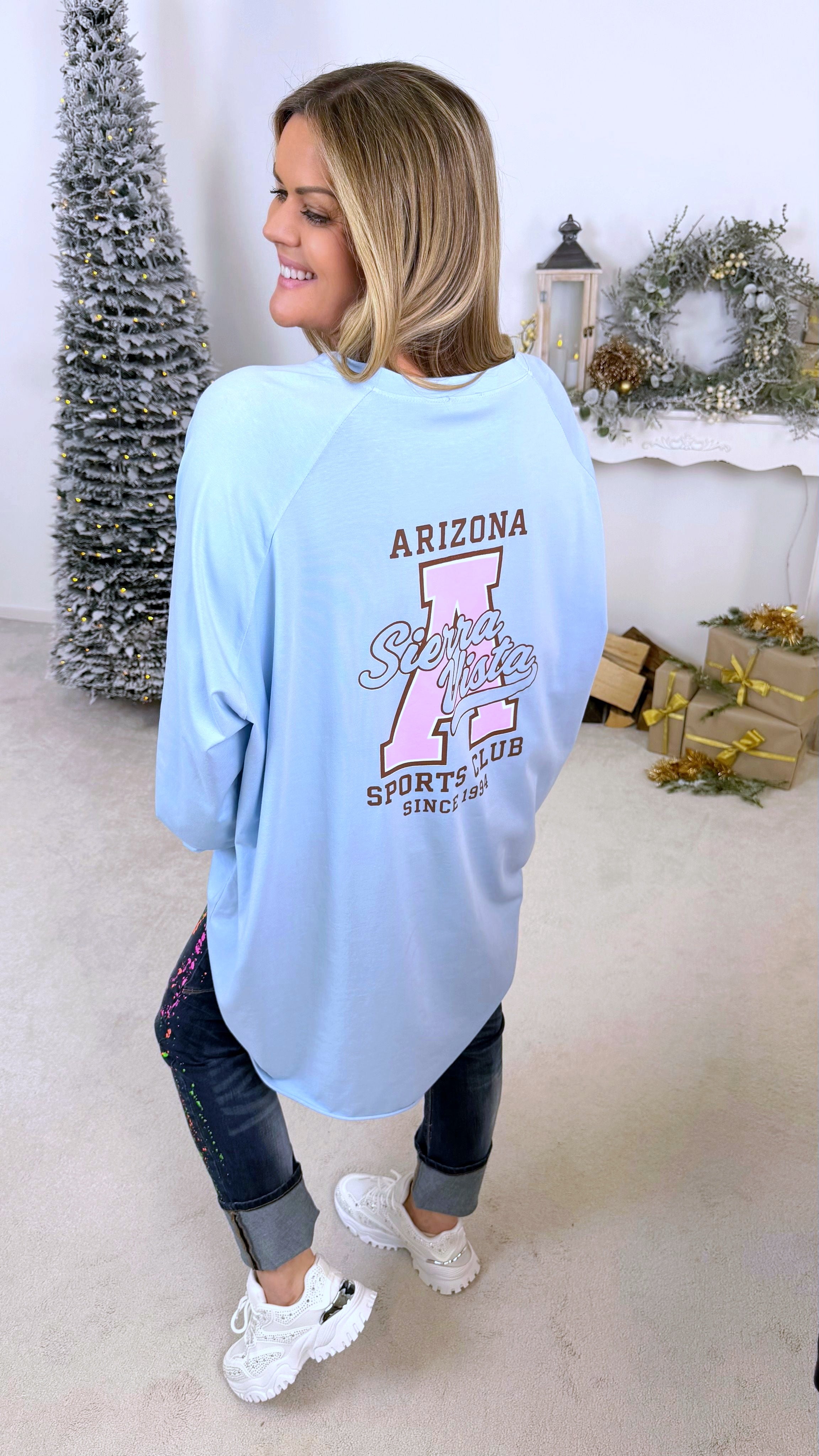 Oversized Shirt Soft Serve Arizona *Hellblau*