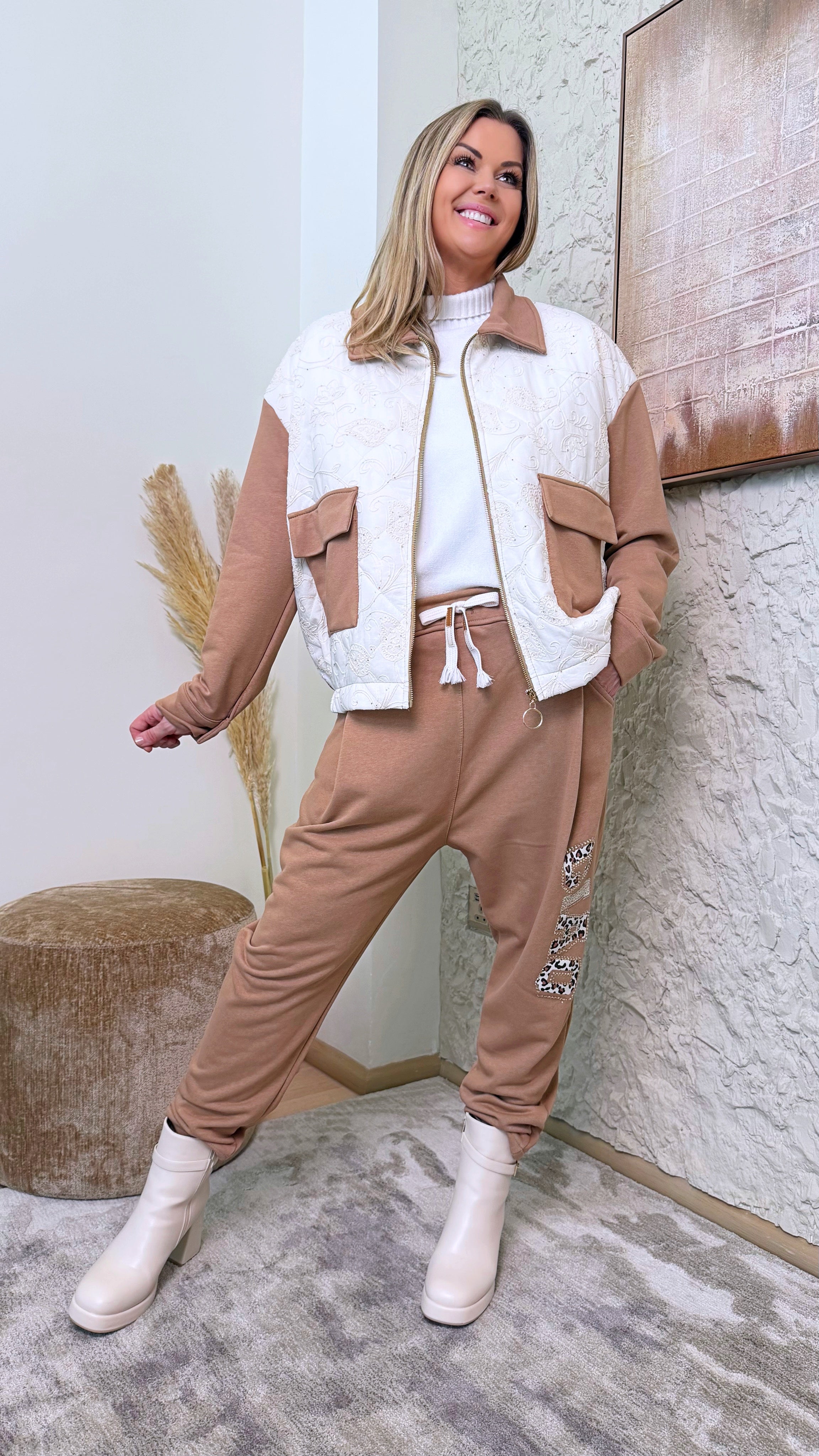 Sweatjacke Paisley Breeze