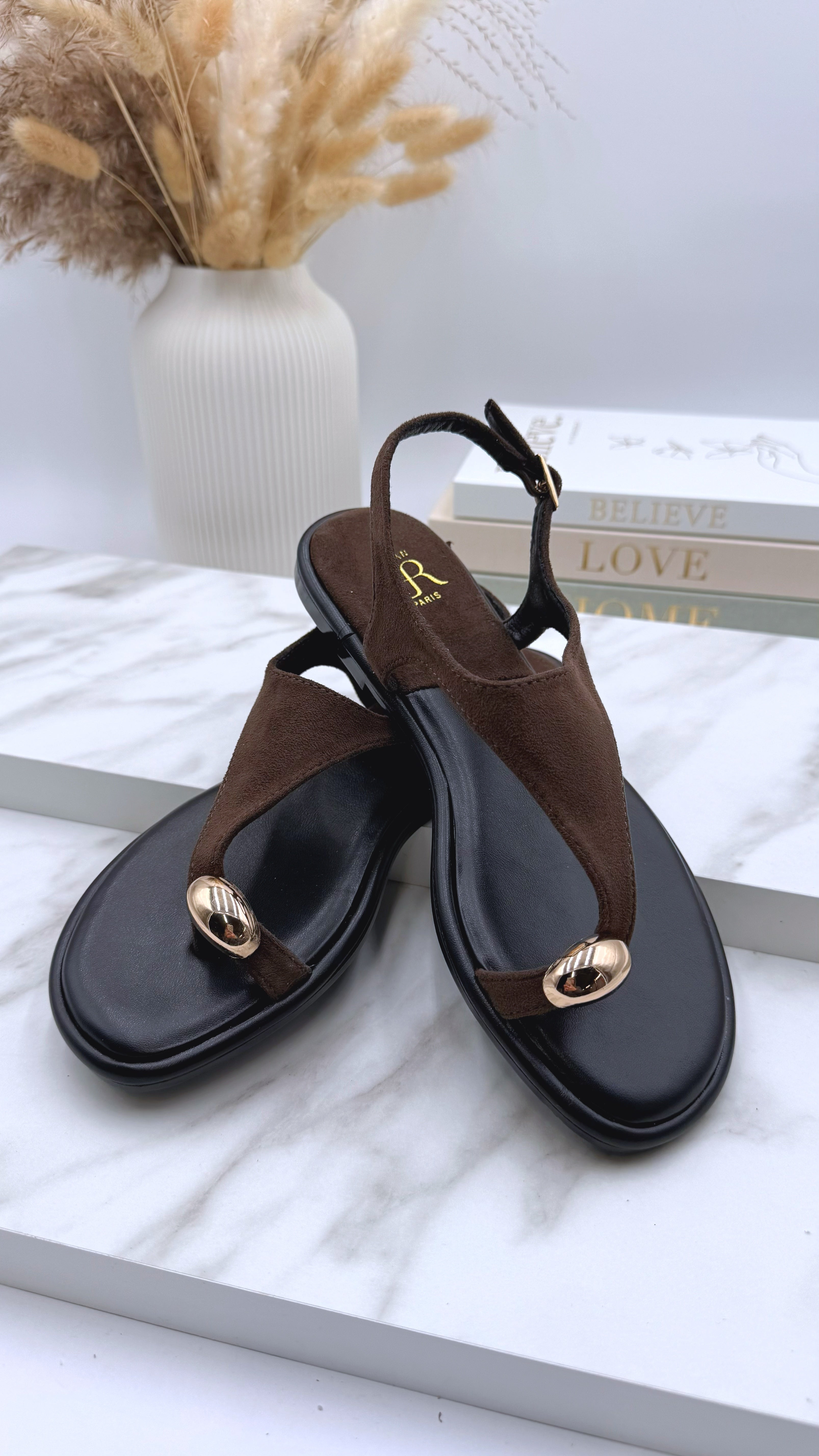 Sandale Golden Step *Schoko*