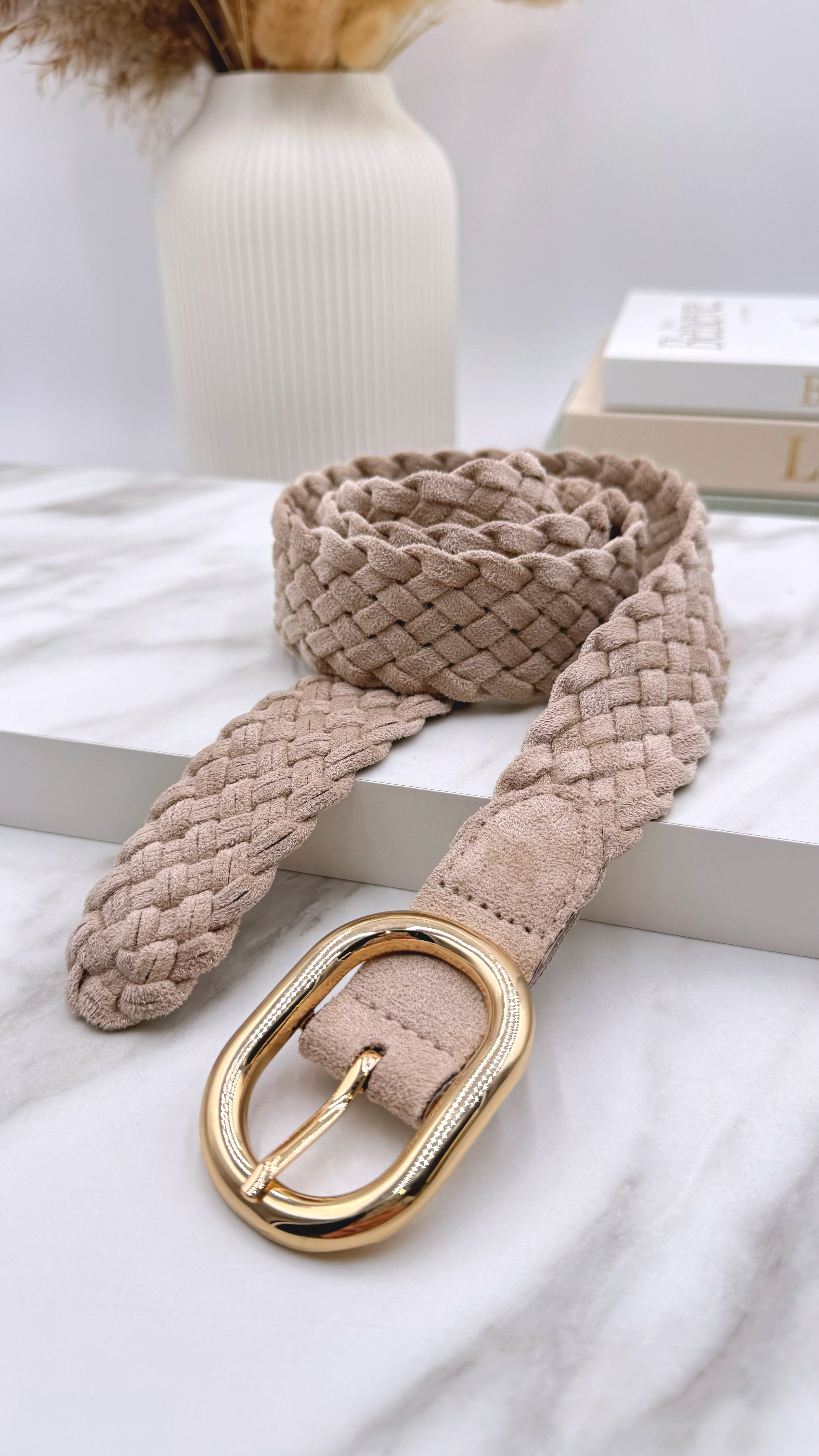 Gürtel Soft Touch *Beige*