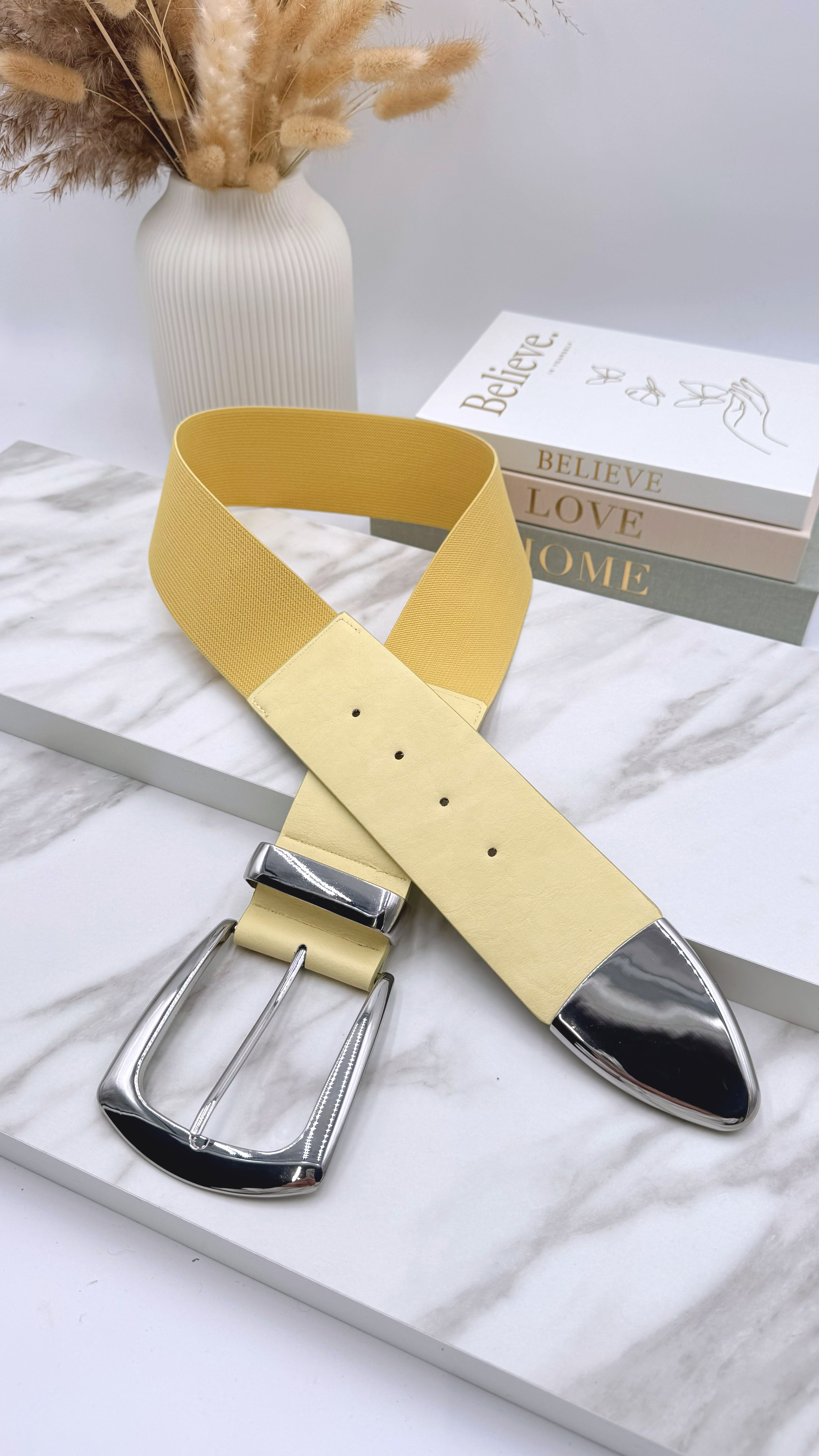 Gürtel Luxe Band *Gelb*