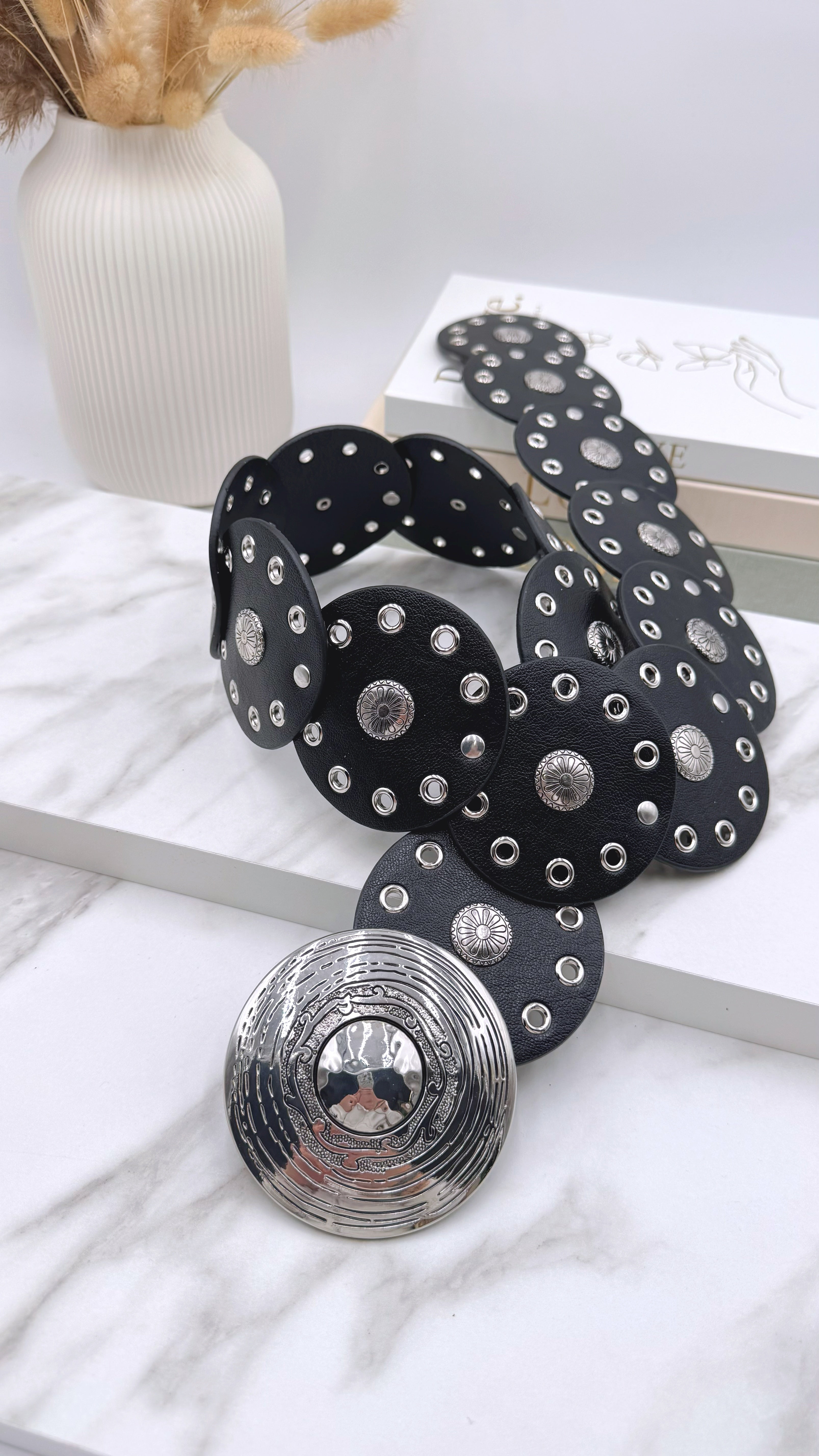 Gürtel Midnight Empress *Schwarz/Silber*