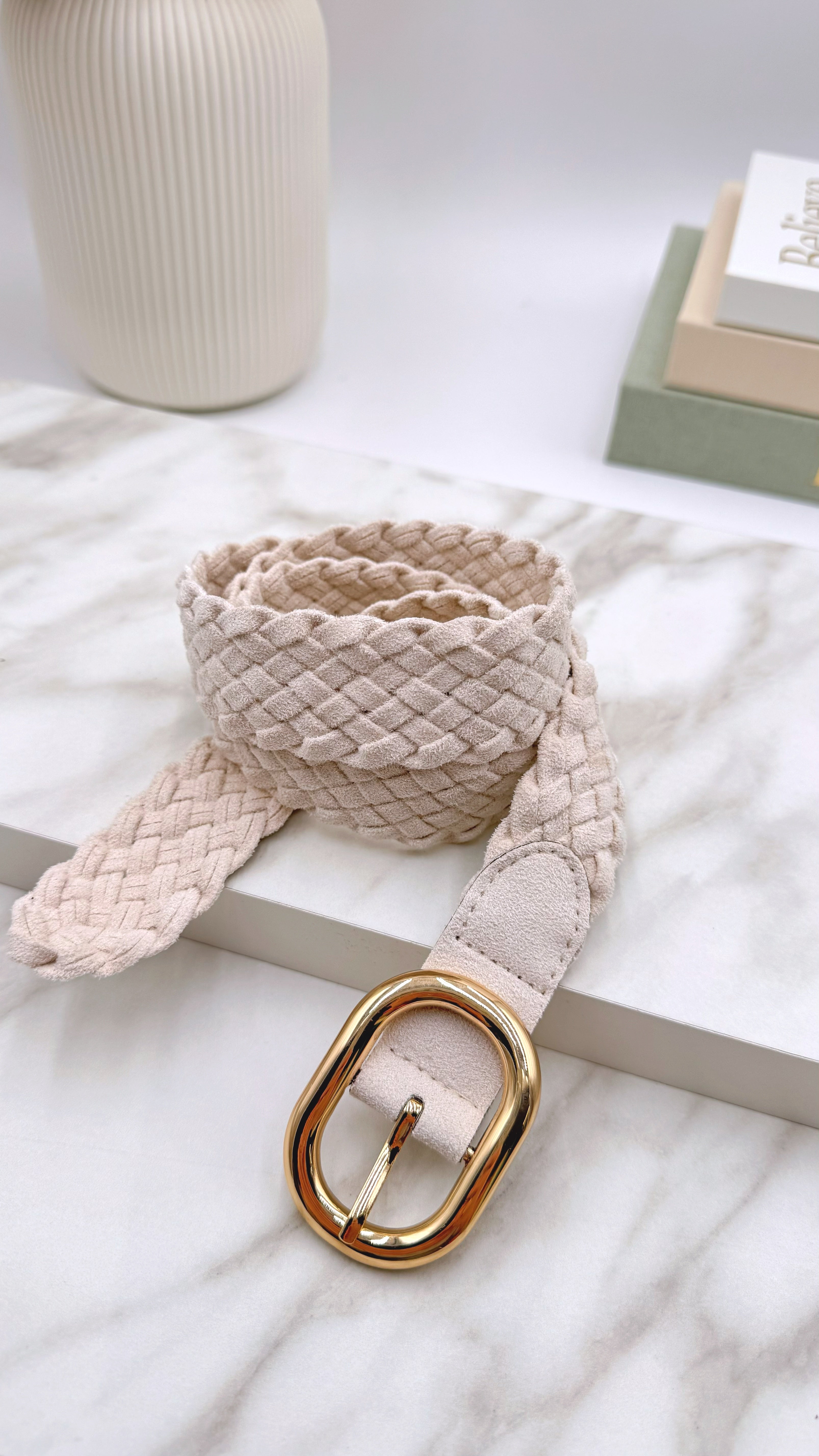 Gürtel Soft Touch *Creme*