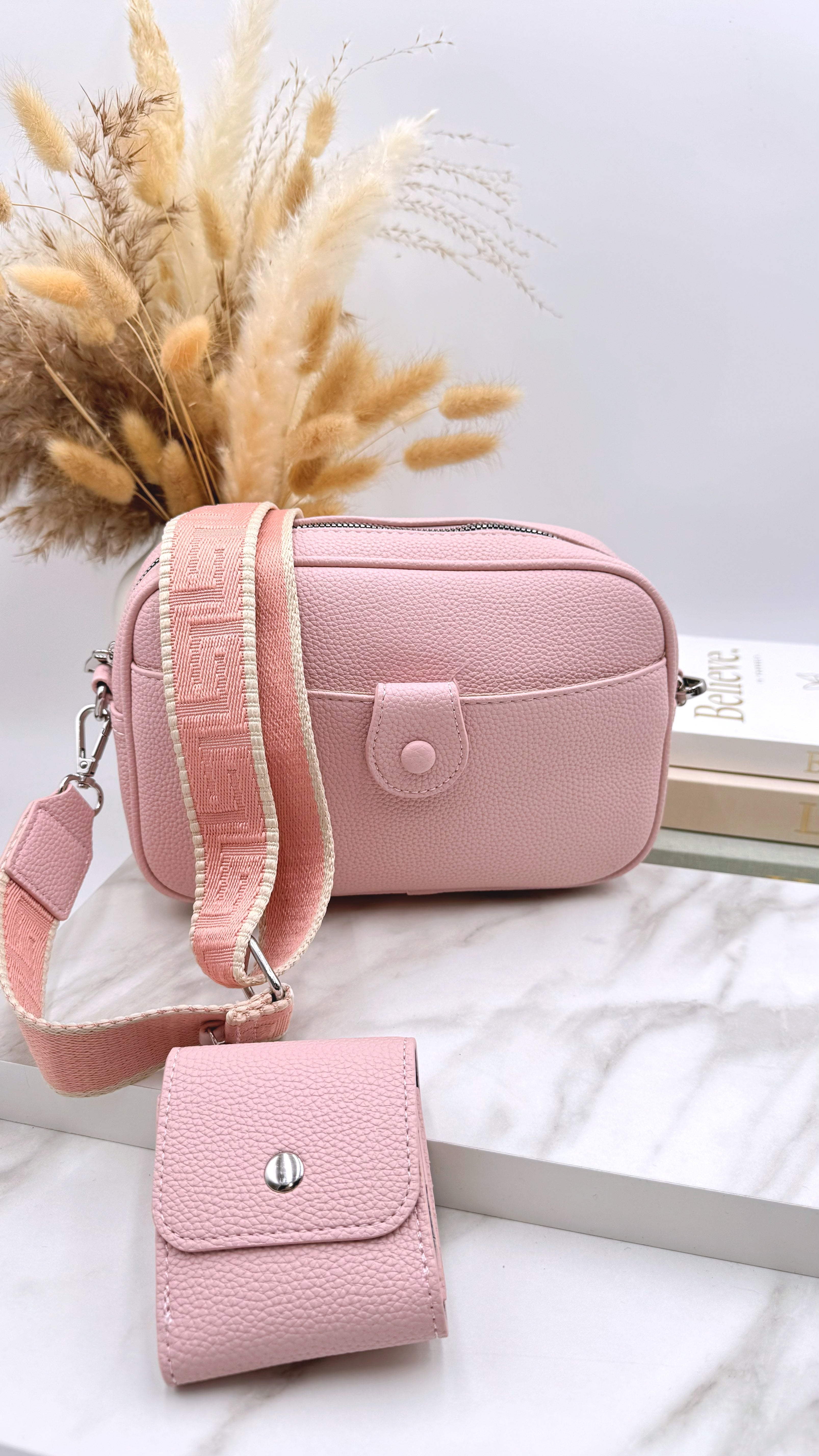 Umhängetasche Ivory Muse *Rosa*