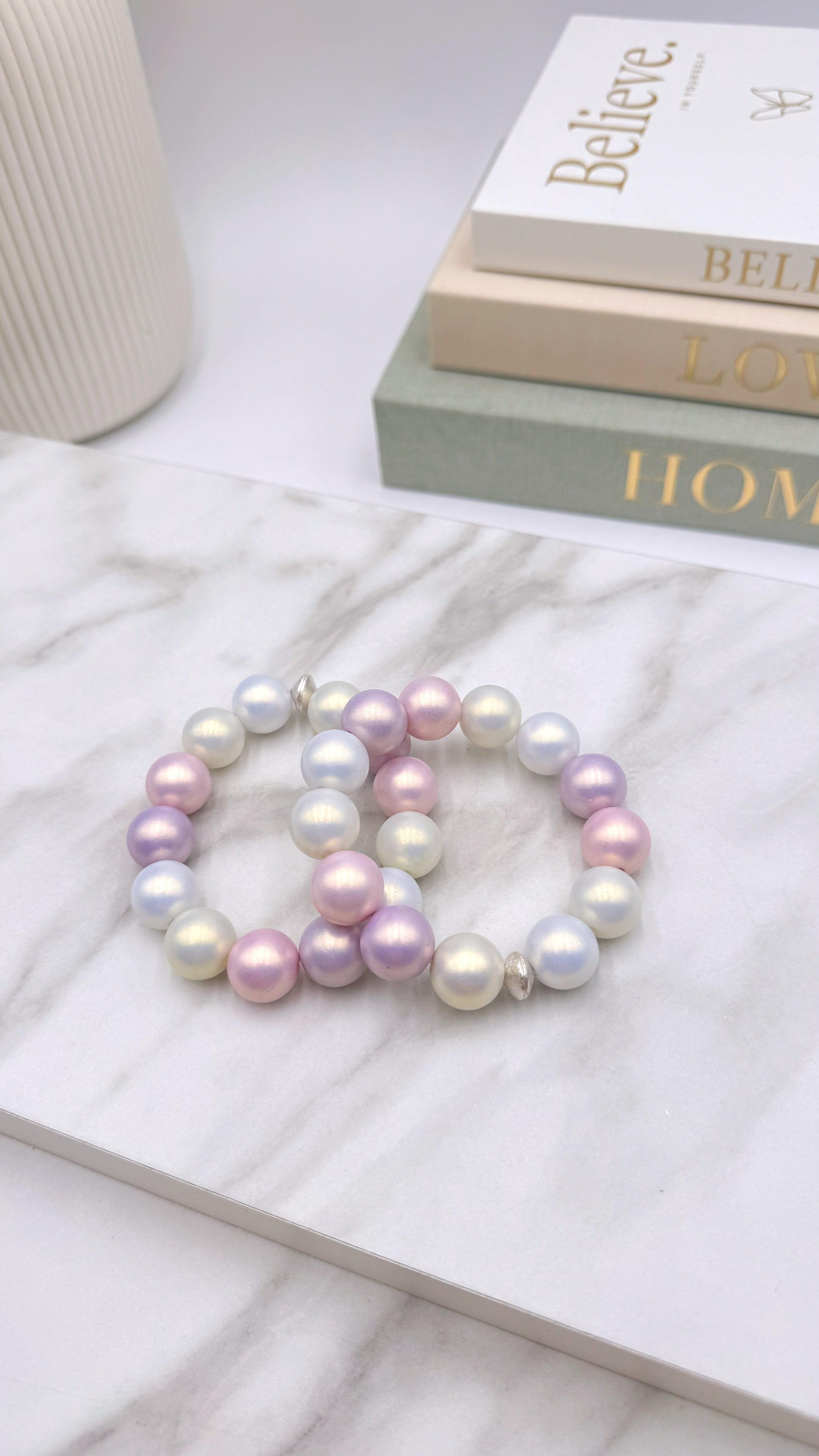 Perlenarmband Fresh Vibes *Rosa*