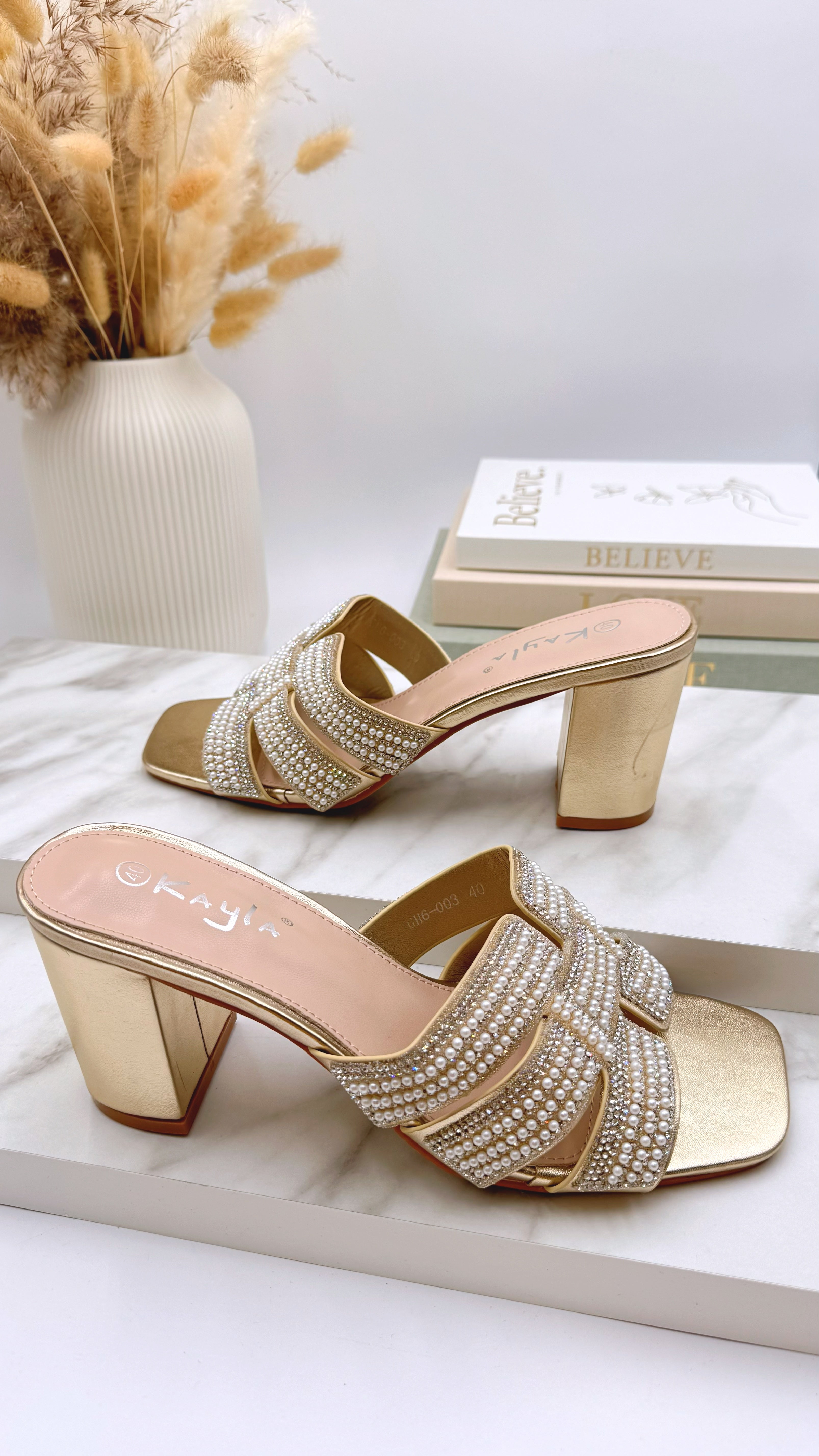 Sandale Luxury Bow *Gold*