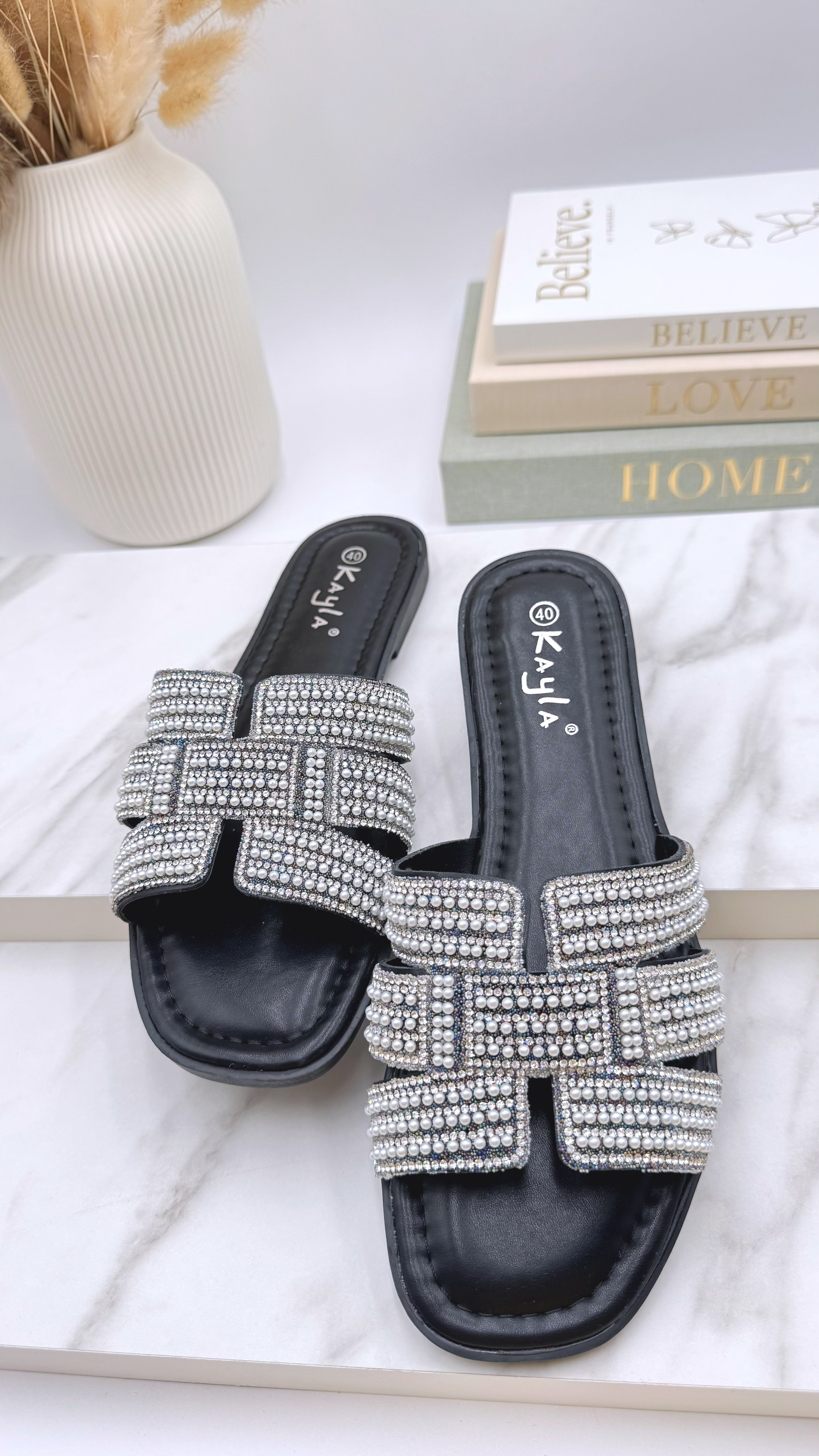 Sandale Daily Sparkle *Schwarz*