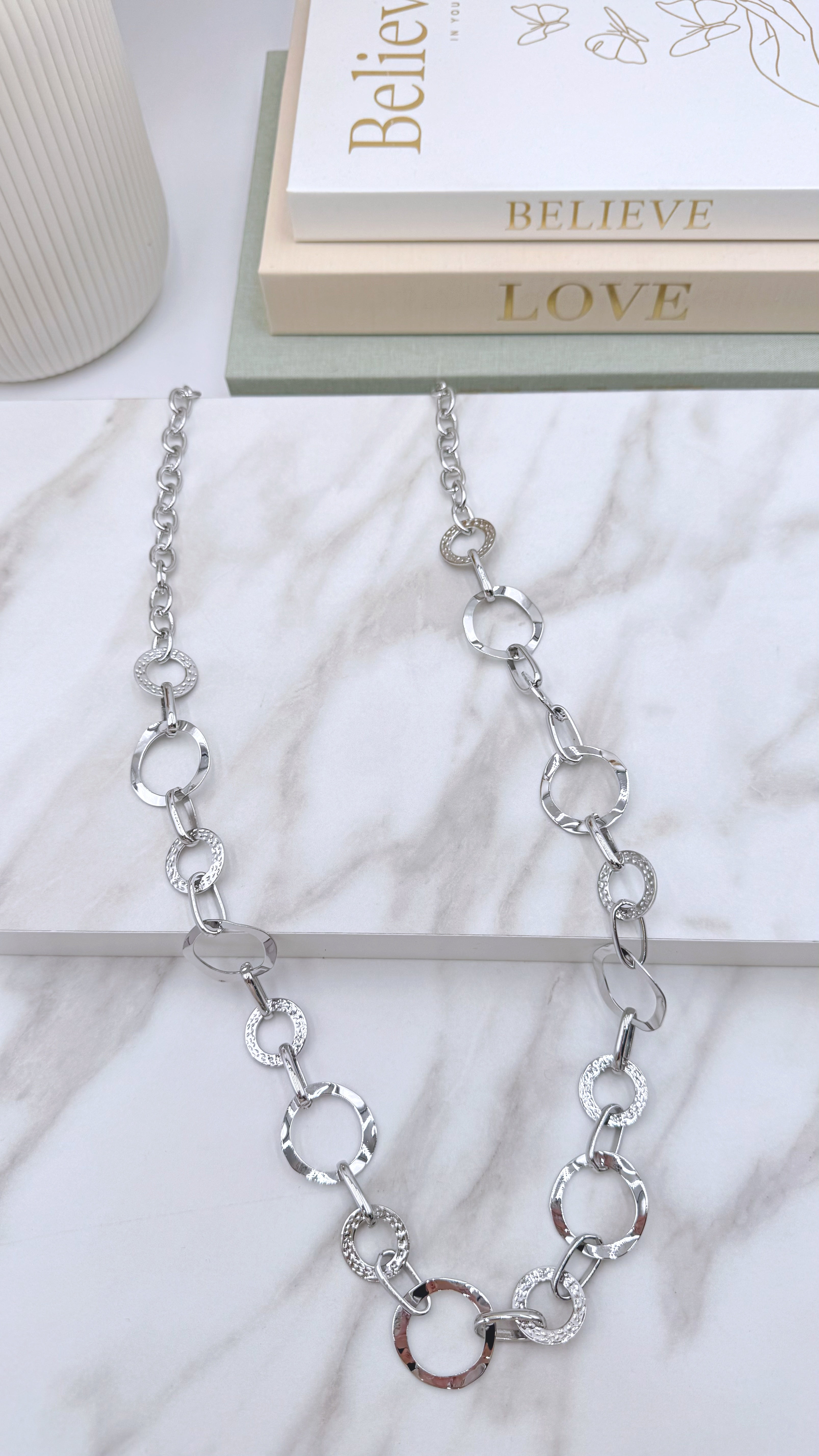 Lange Halskette Urban Circle