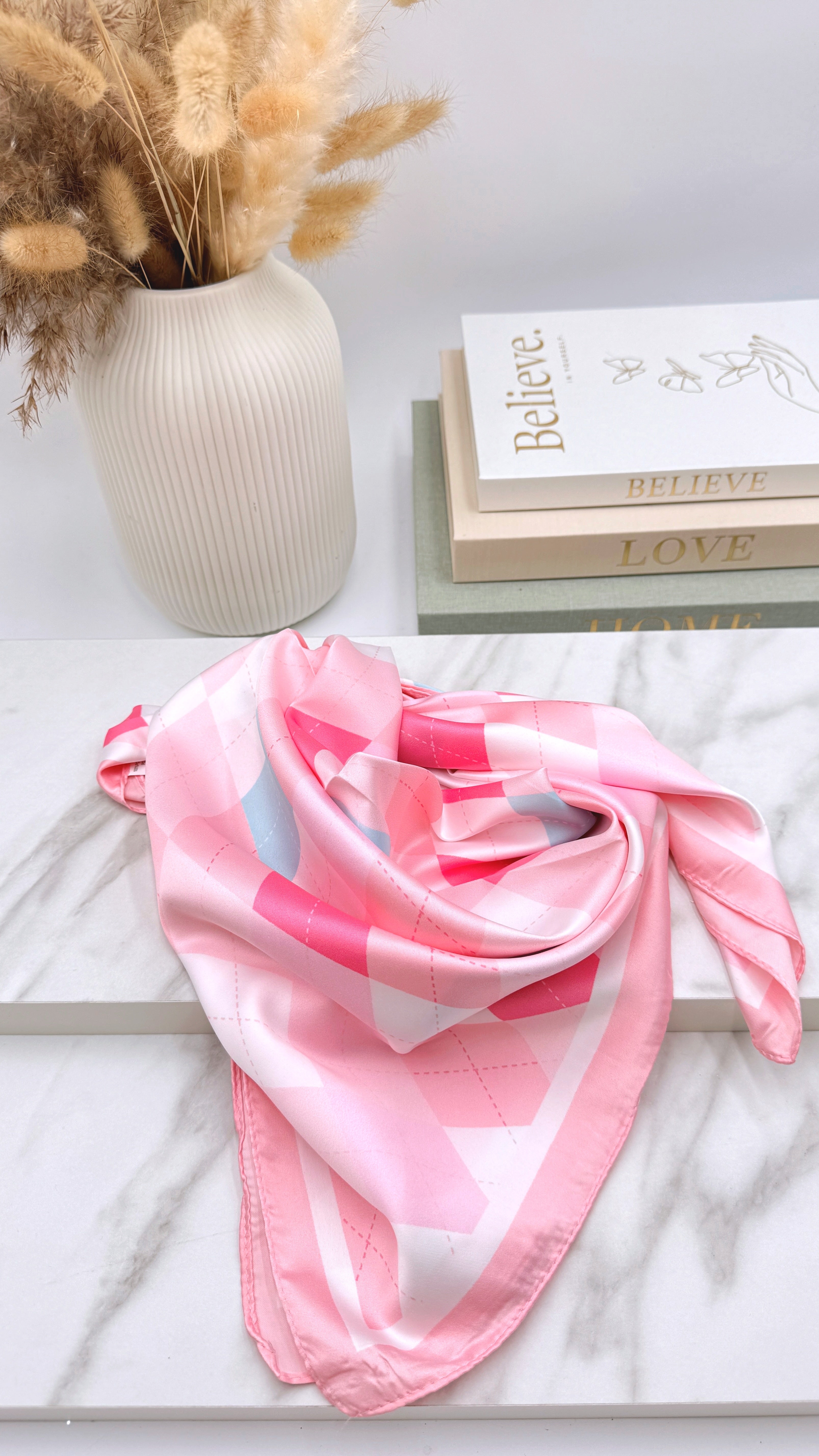 Halstuch Soft Geometry *Rosa*