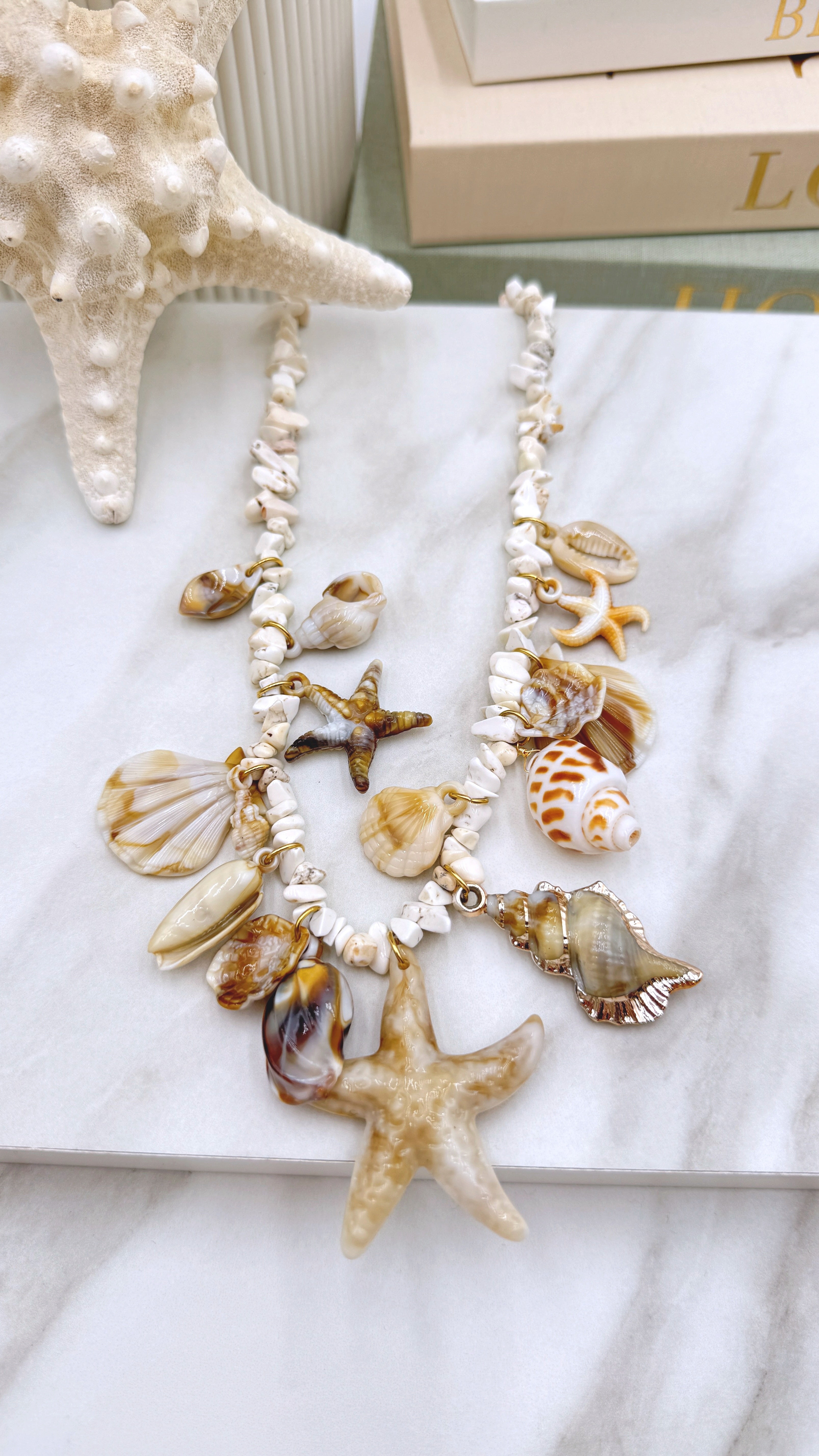 Halskette Natural Shell