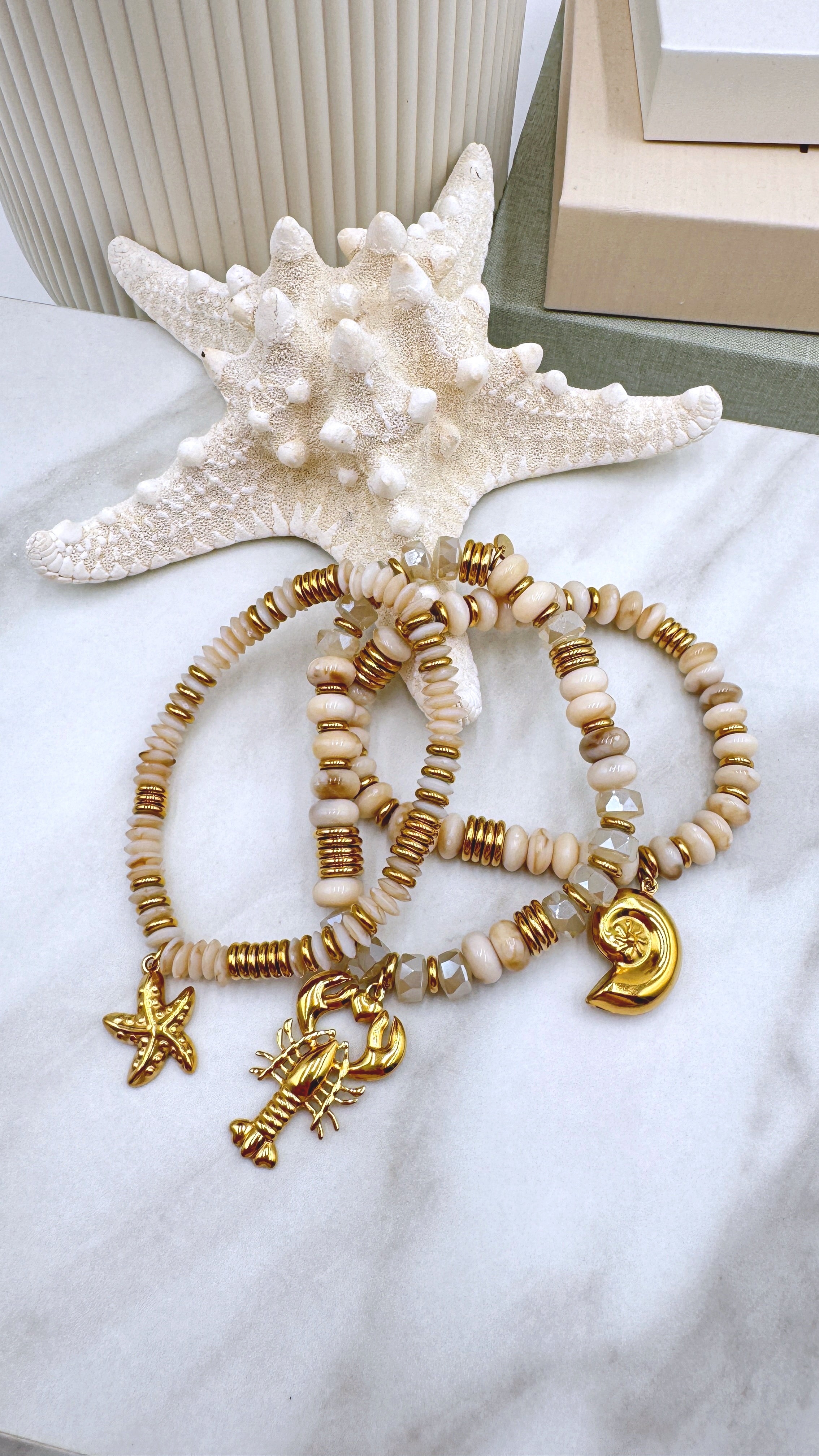 Armband Summer Layers *Beige*