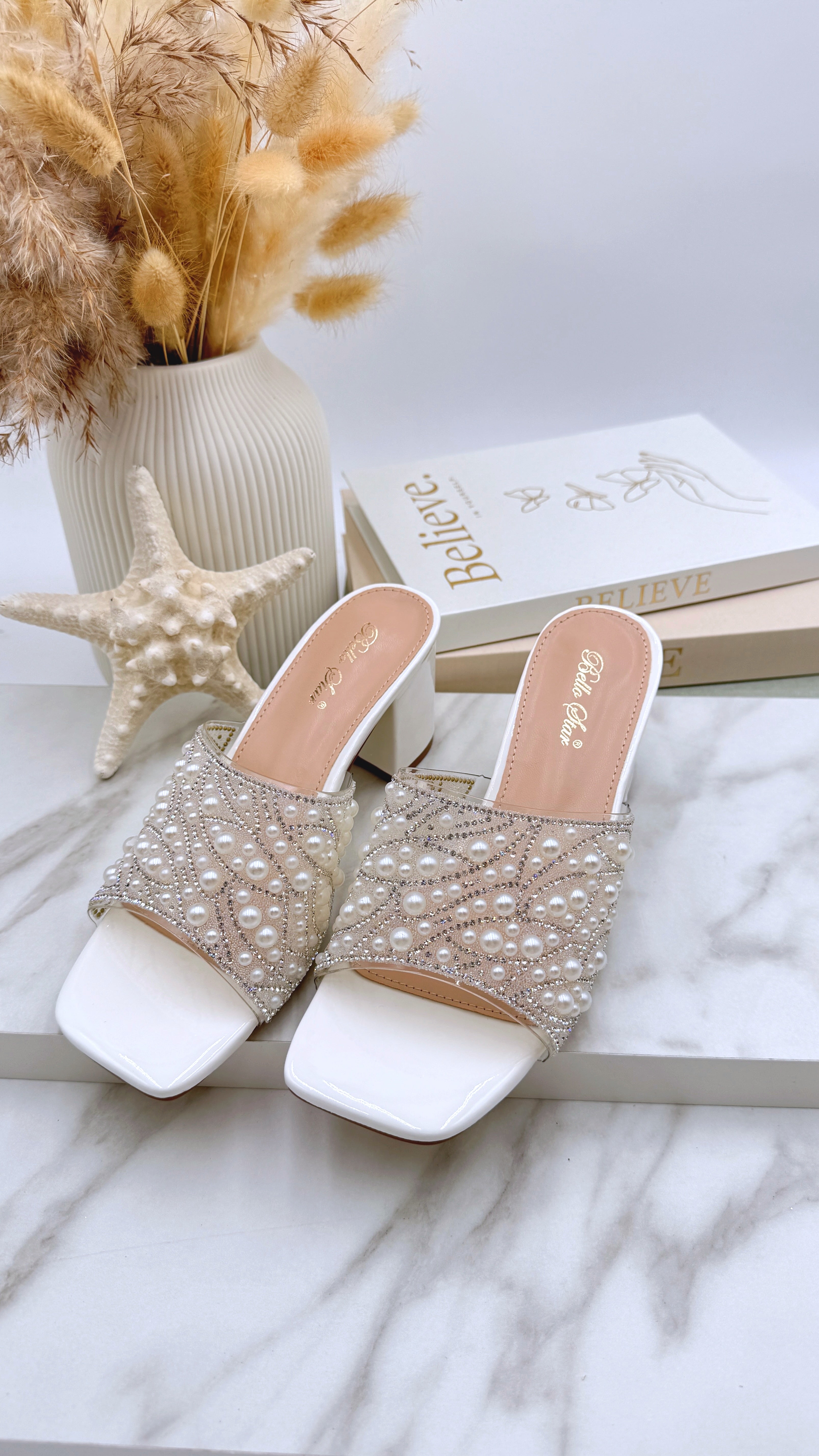 Absatzsandale Pearl Glam