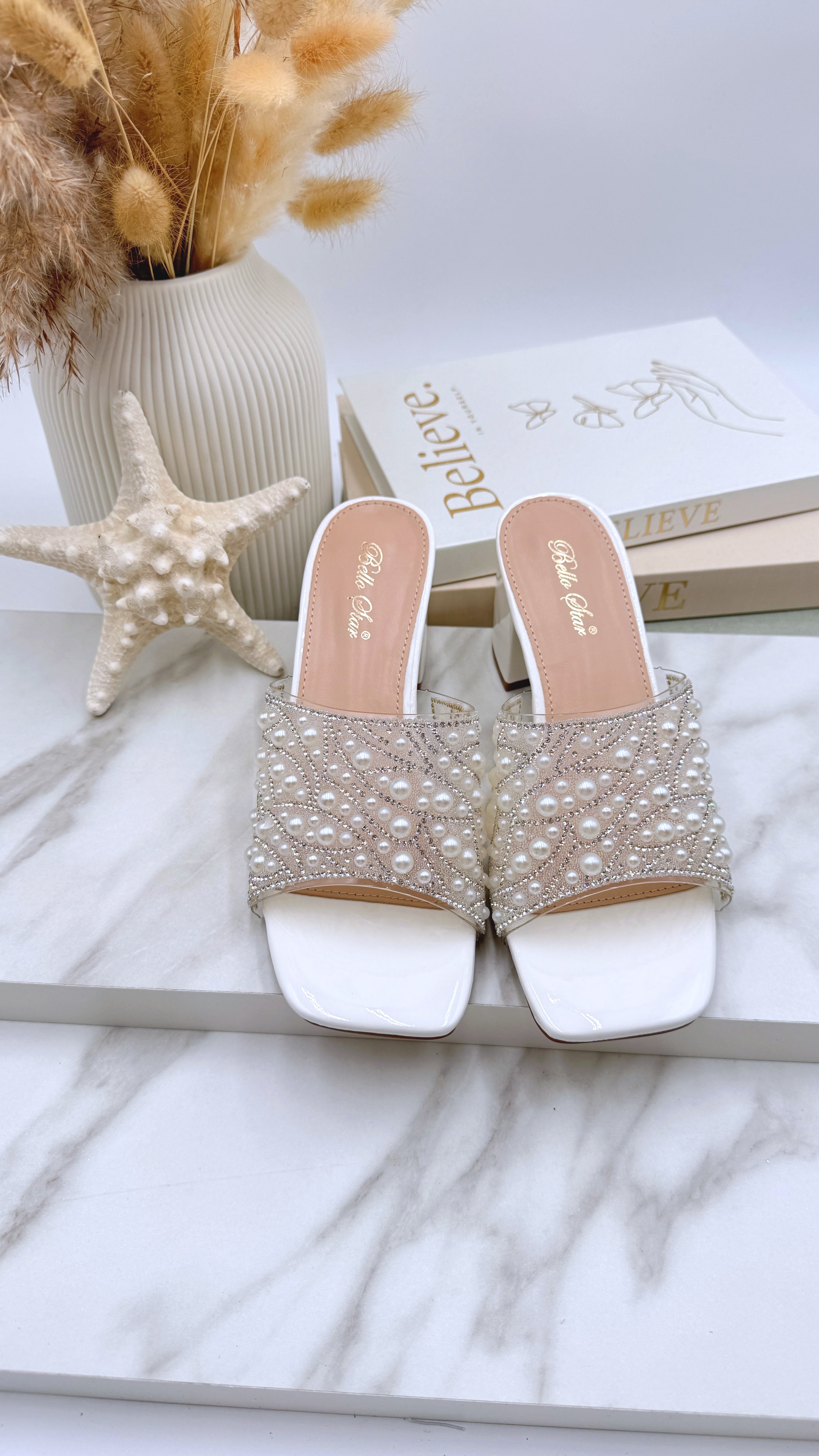 Absatzsandale Pearl Glam