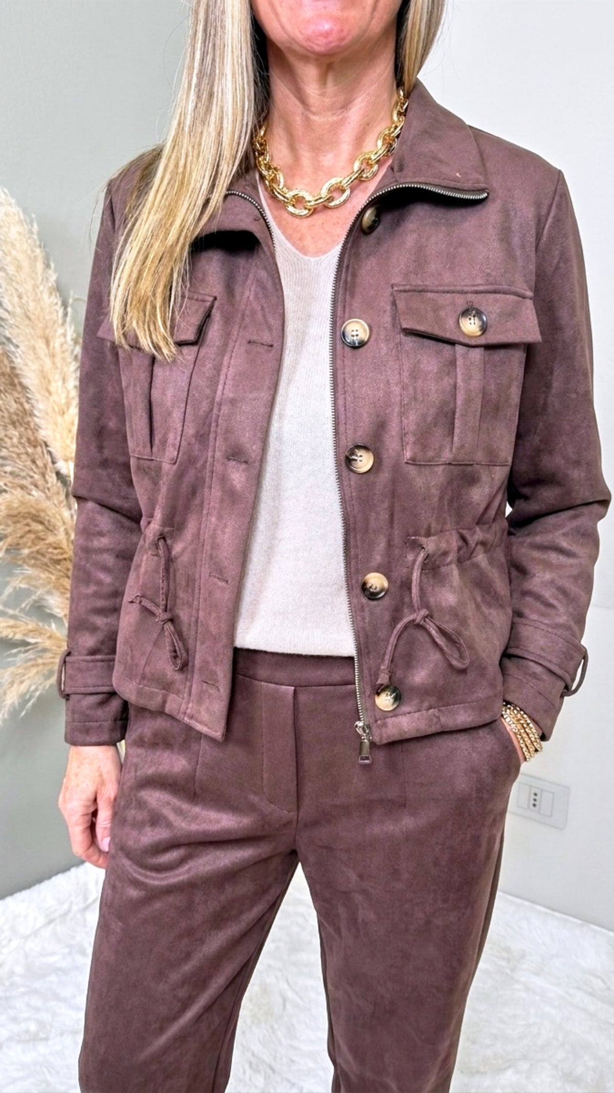 Kurze Jacke Aurelio *Schoko*