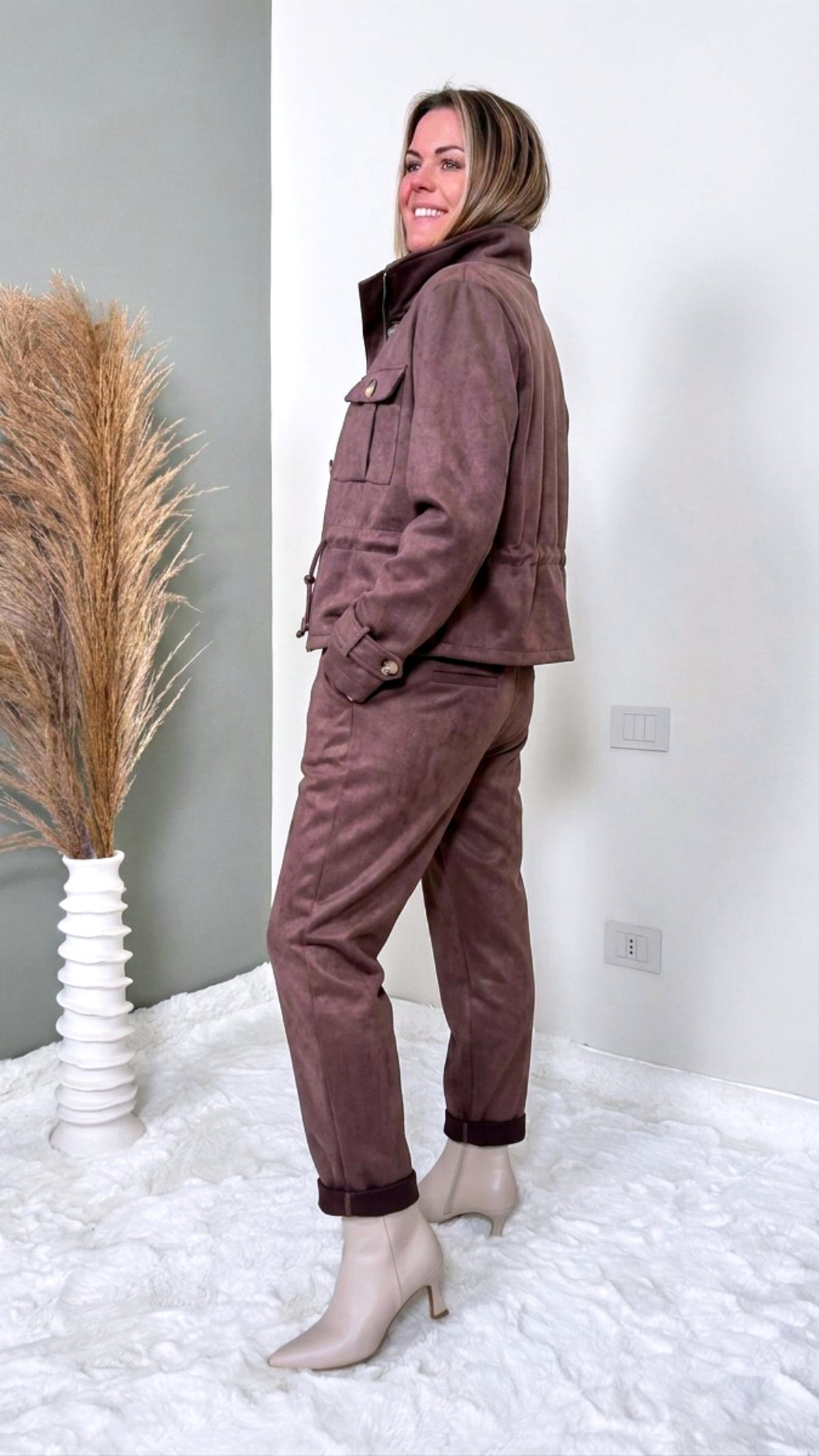 Kurze Jacke Aurelio *Schoko*